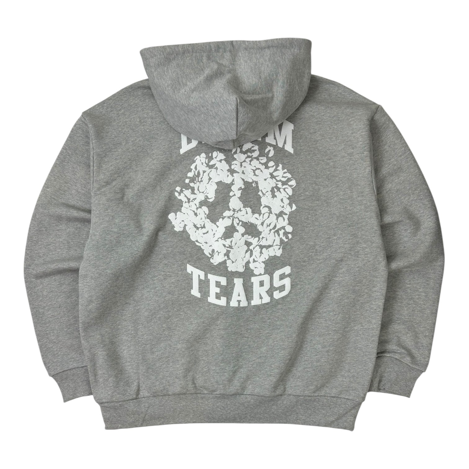 Denim Tears Denim University Zip-Up Hoodie Grey/White