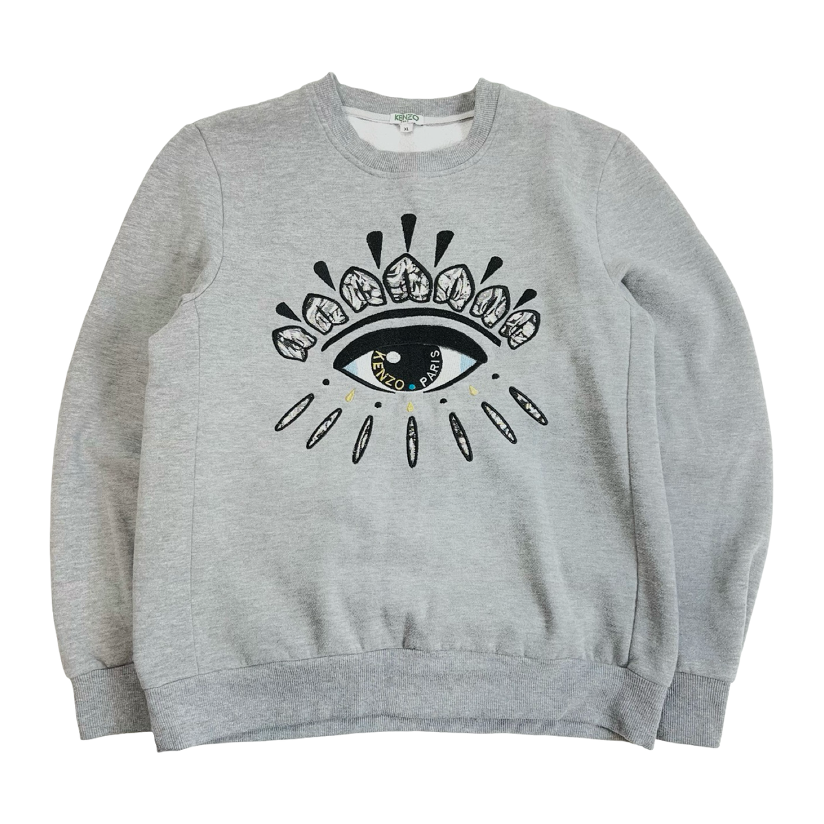 Kenzo Paris Eye Sweatshirt Grey