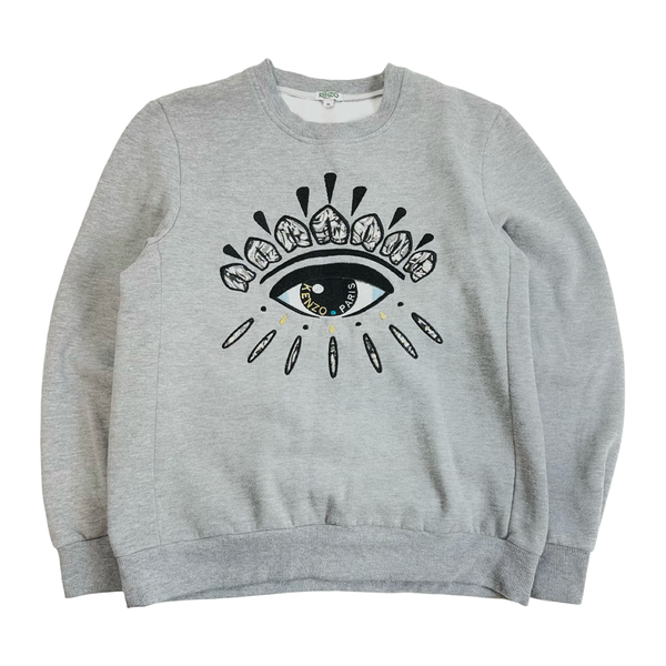 Kenzo Paris Eye Sweatshirt Grey