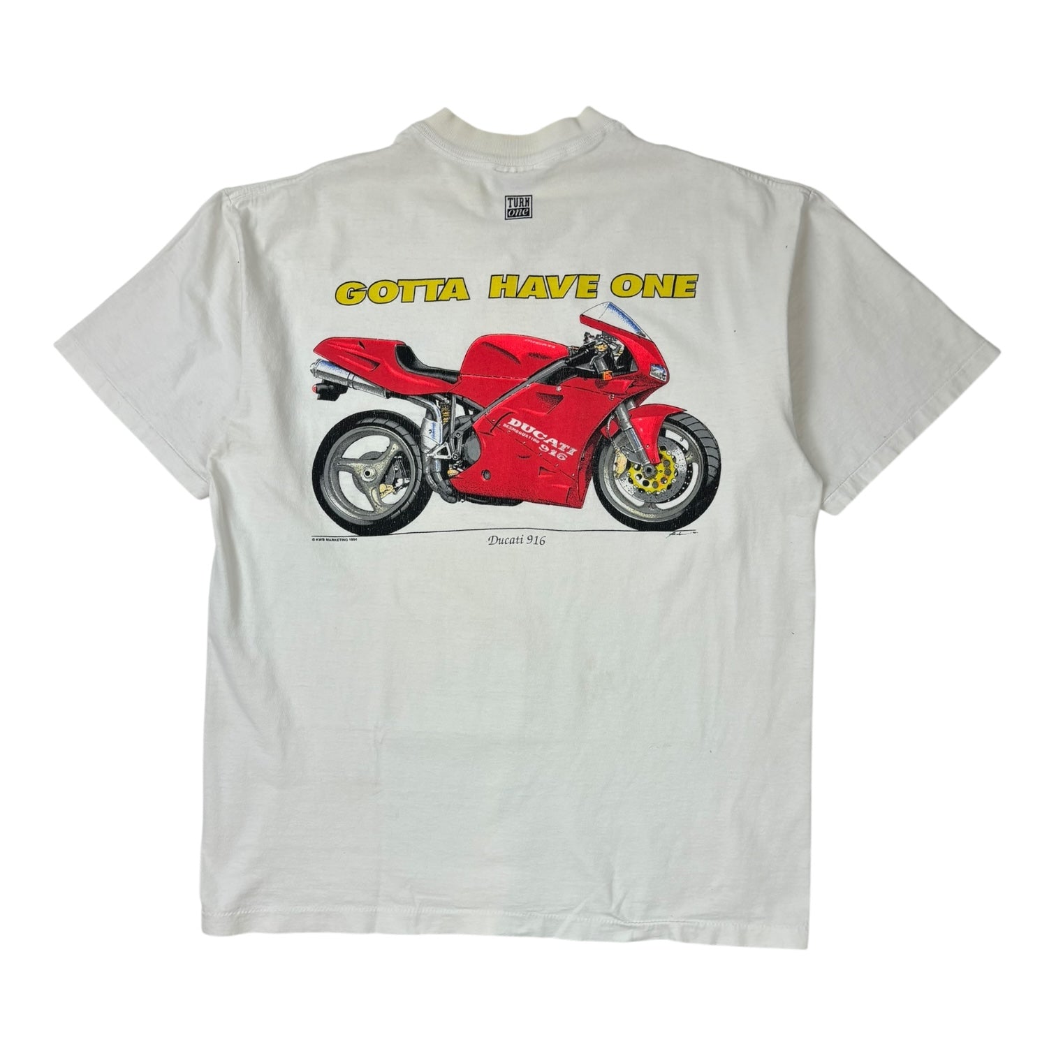 Vintage 1994 Ducati 916 “Gotta Have One” T-Shirt White