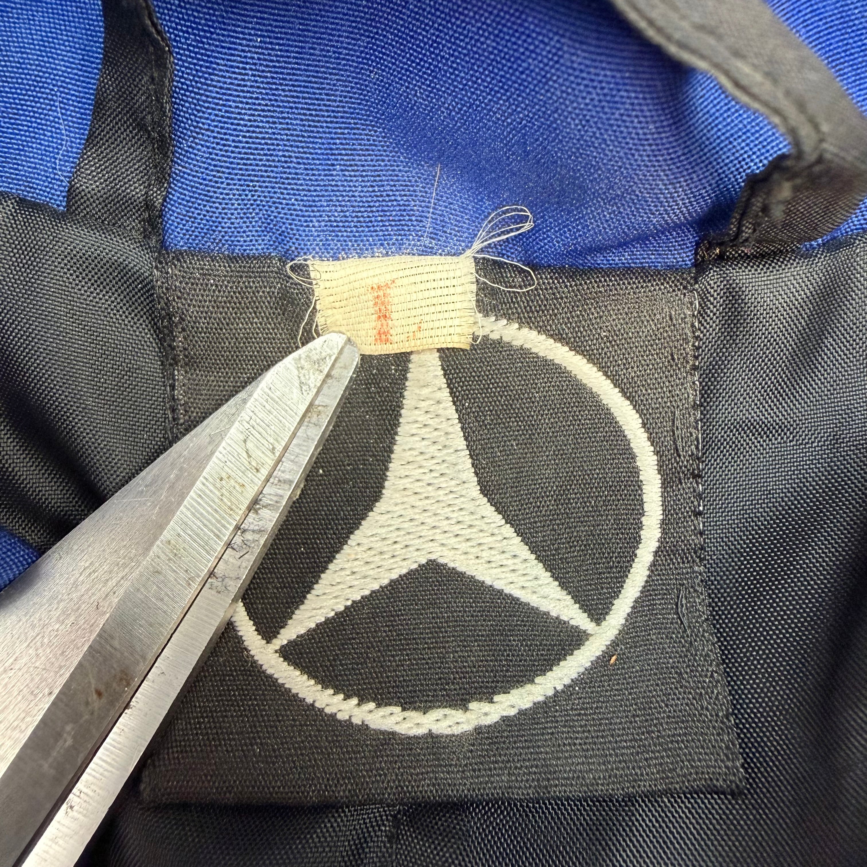 Vintage Mercedes Benz Mobil 1 Racing Jacket Blue