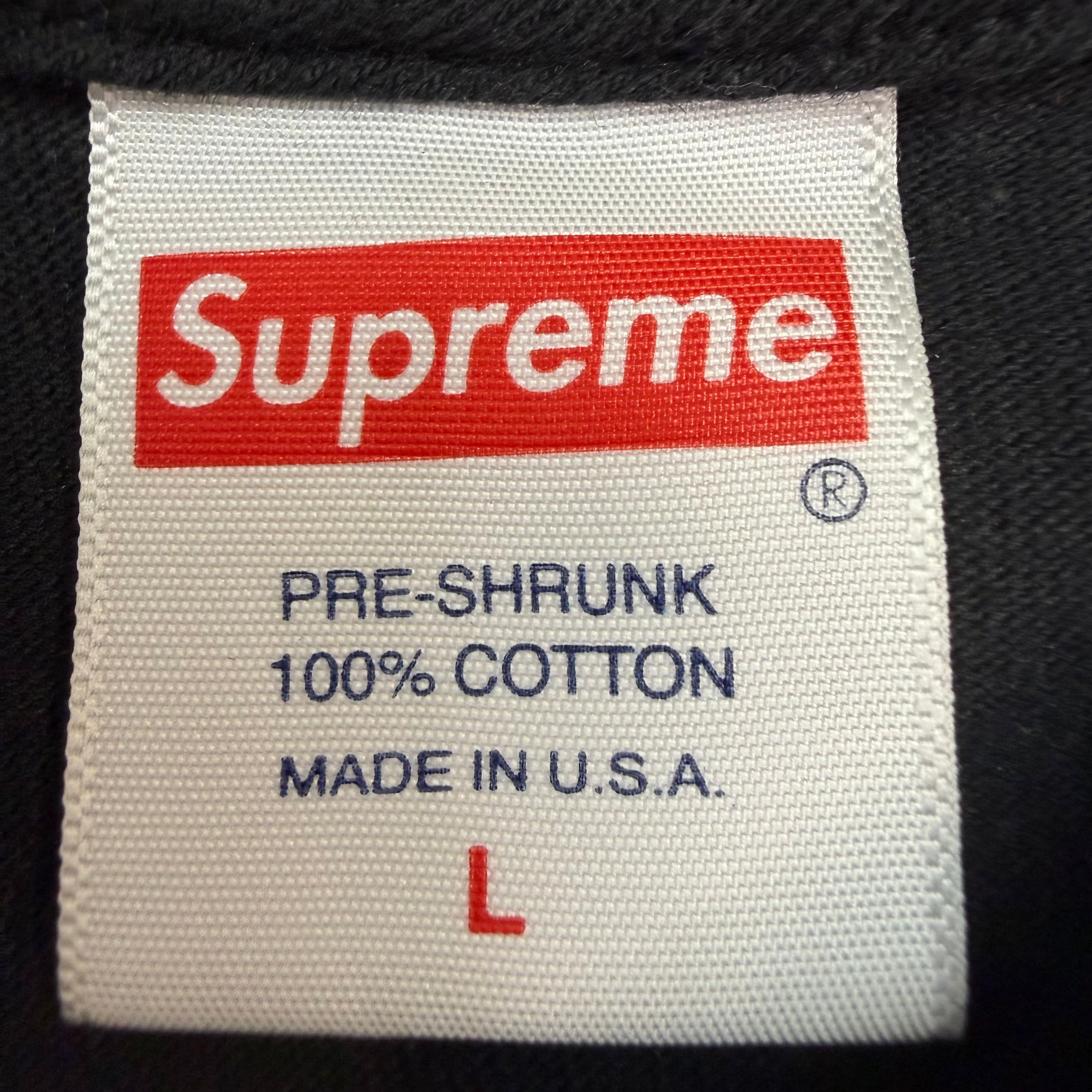 Supreme Chrome Tee Black