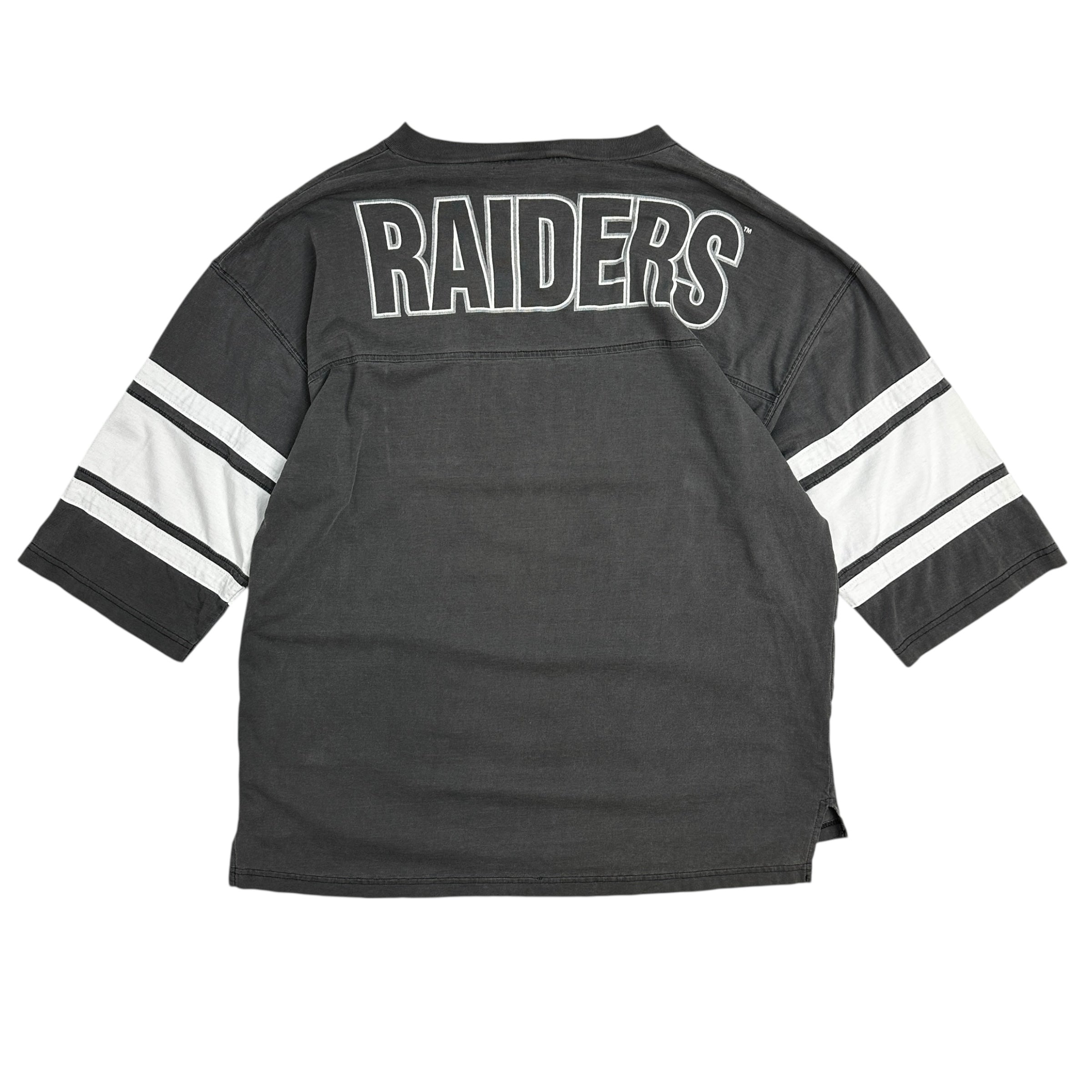 1995 Oakland Raiders Baseball Tee 3/4 Sleeve