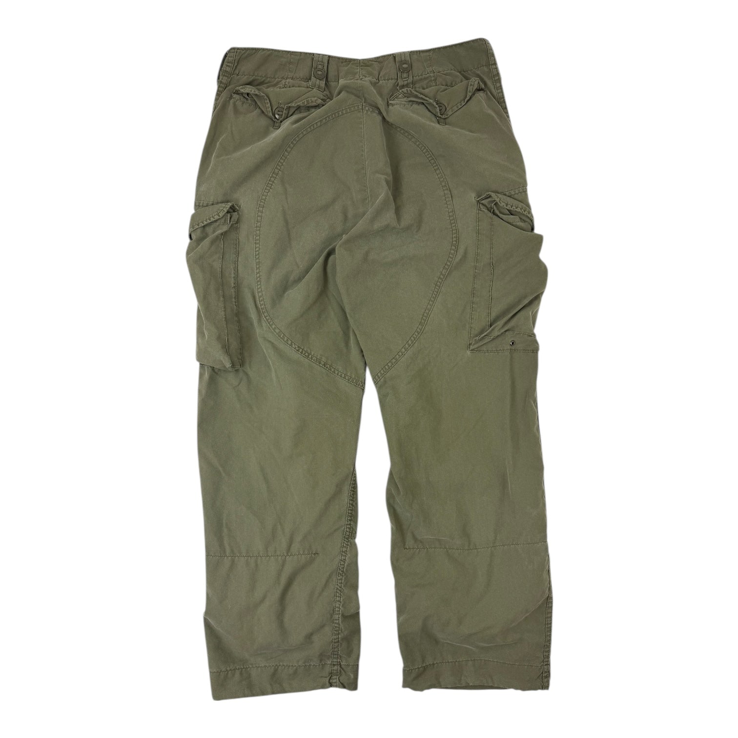Vintage Military Cargo Pants Green