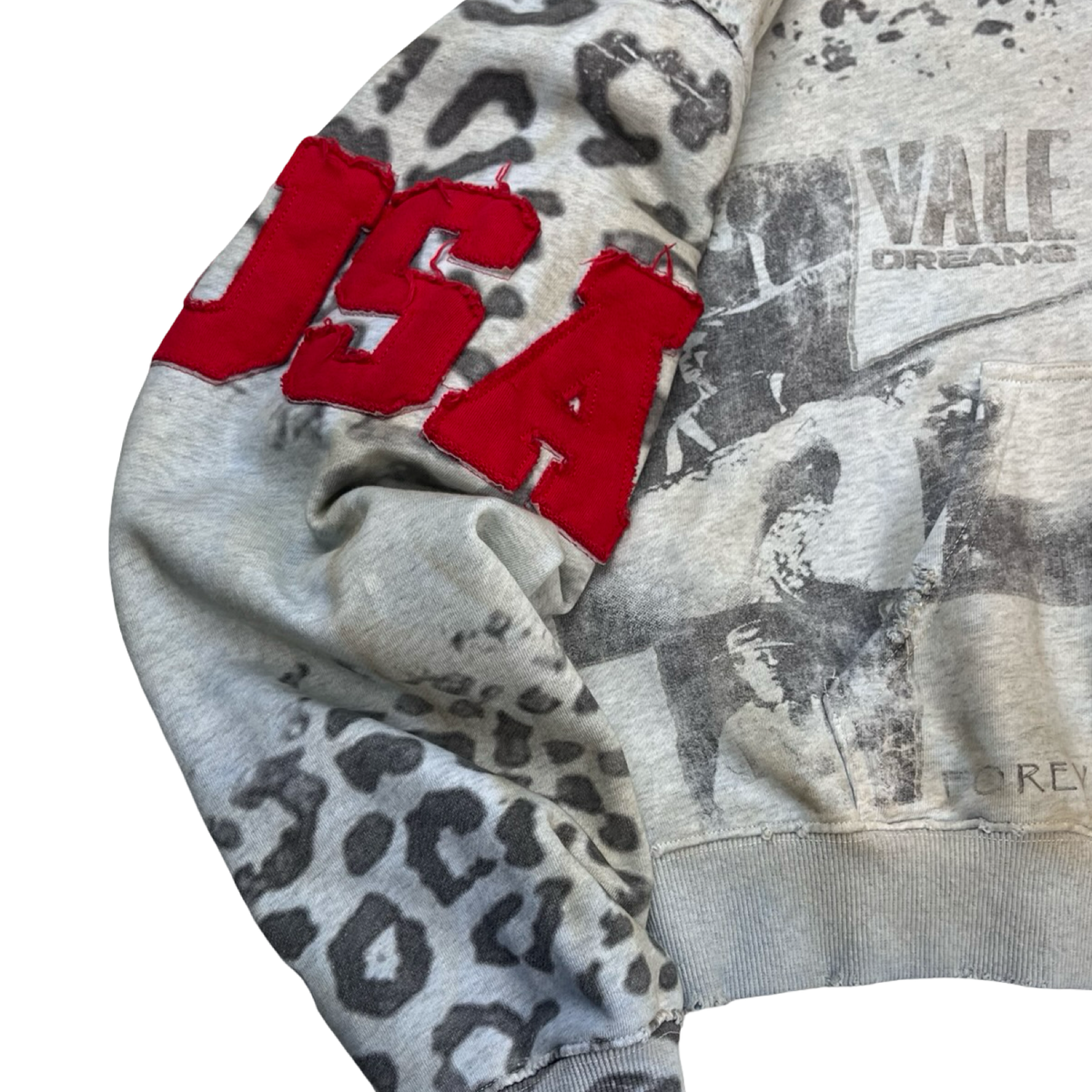 Vale Forever Cheetah Zip-Up Hoodie