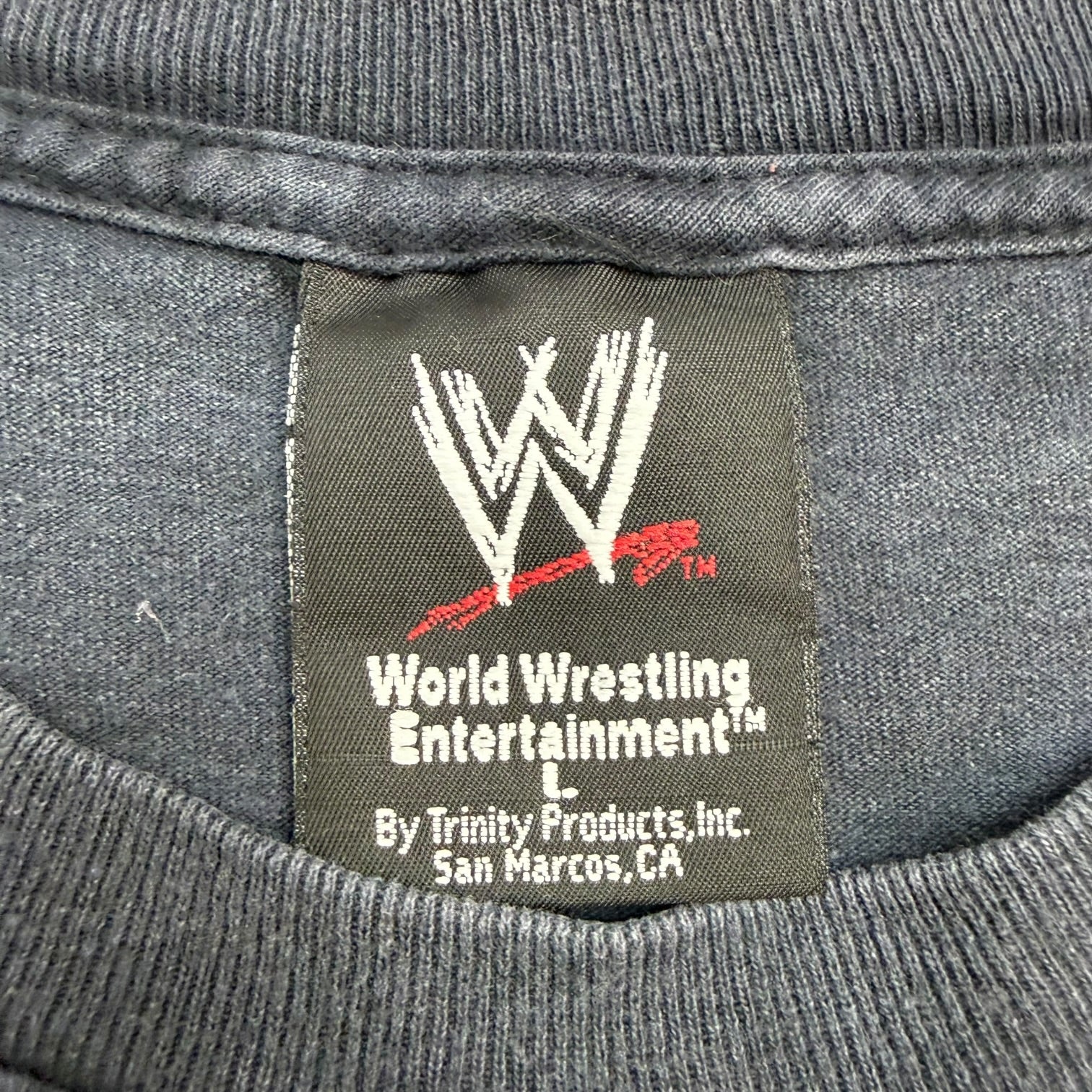 2004 WWE Chris Benoit Crippler Crossface Tee Black