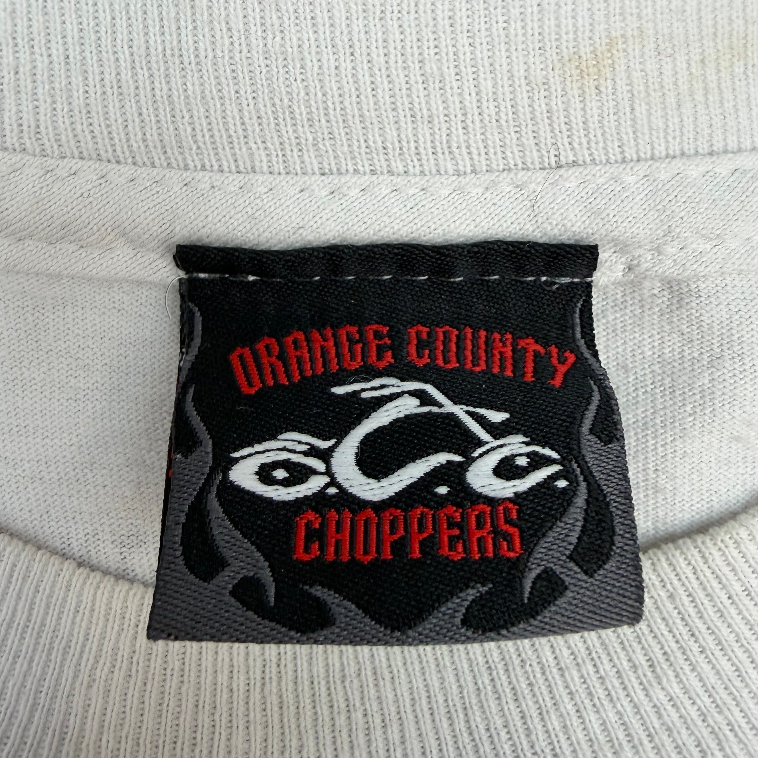 2005 Orange County Choppers Rock Tavern Tee White