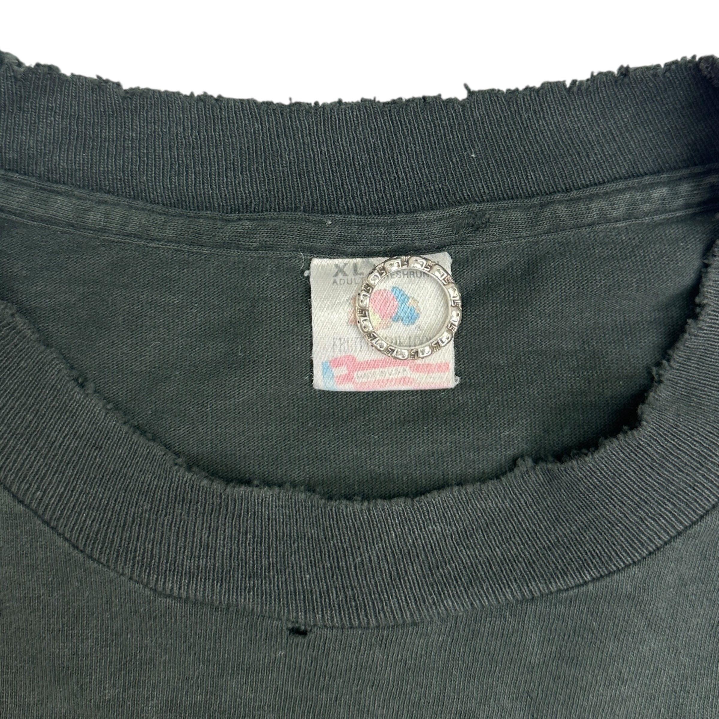 1993 Butthole Surfers Coop Art Cowboy Tee Black