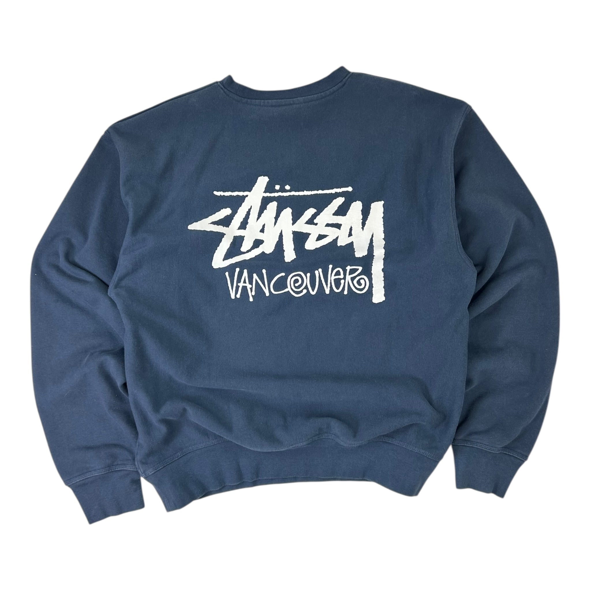 Stussy Vancouver Chapter Crewneck Navy