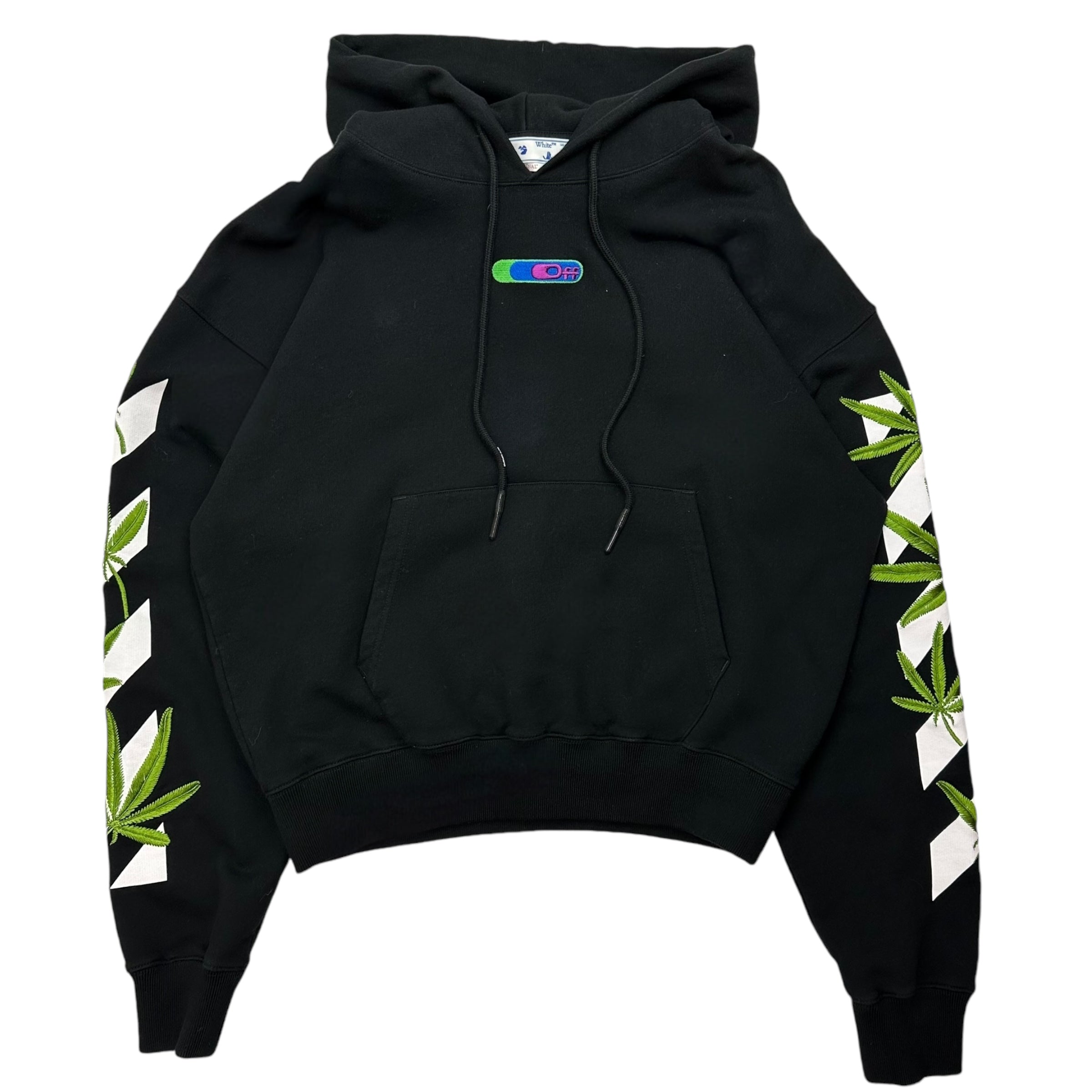 OFF-WHITE Weed Arrows OTH Hoodie Black