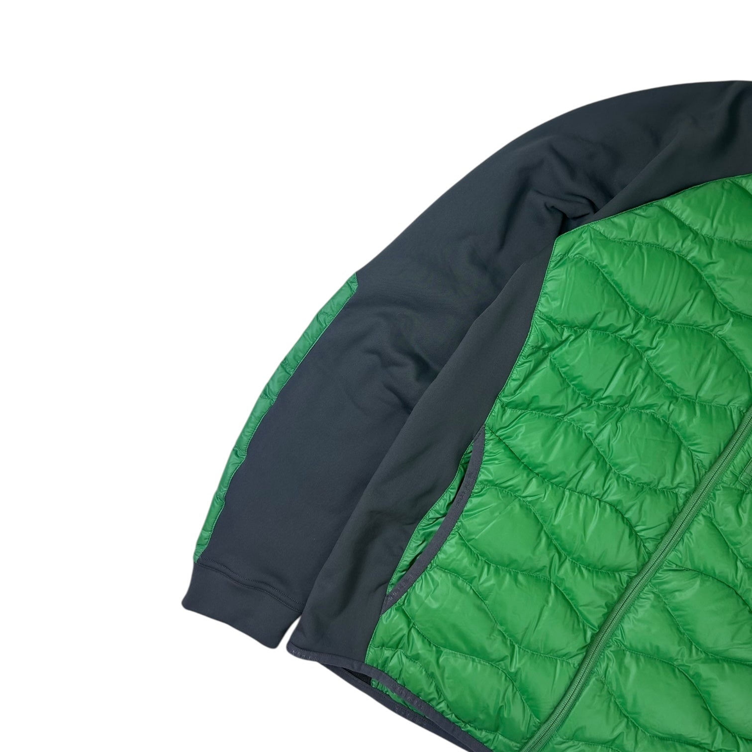 Peak Performance Helium Hybrid Jacket Green/Grey
