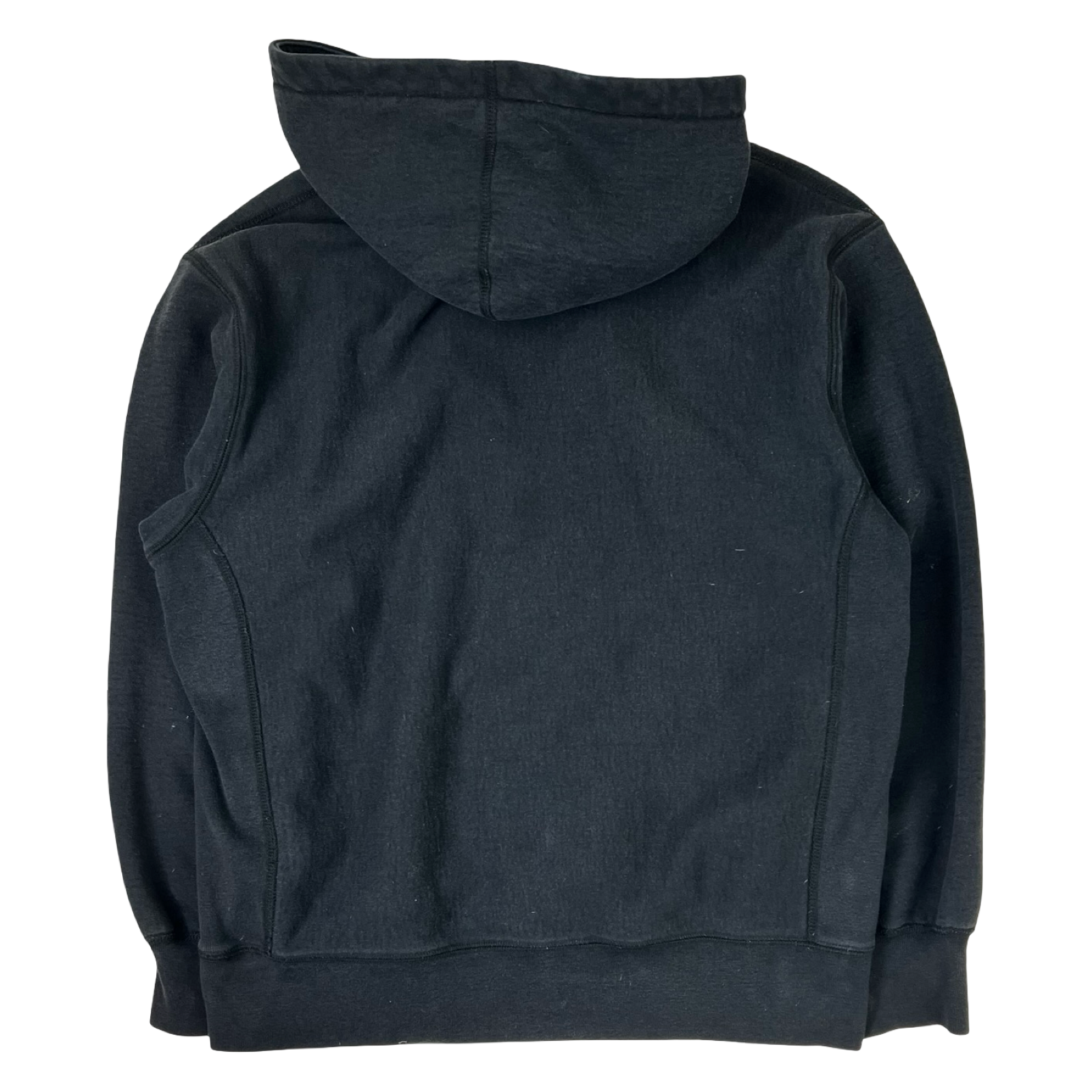 Supreme Cross Box Logo Hooded Sweatshirt Black
