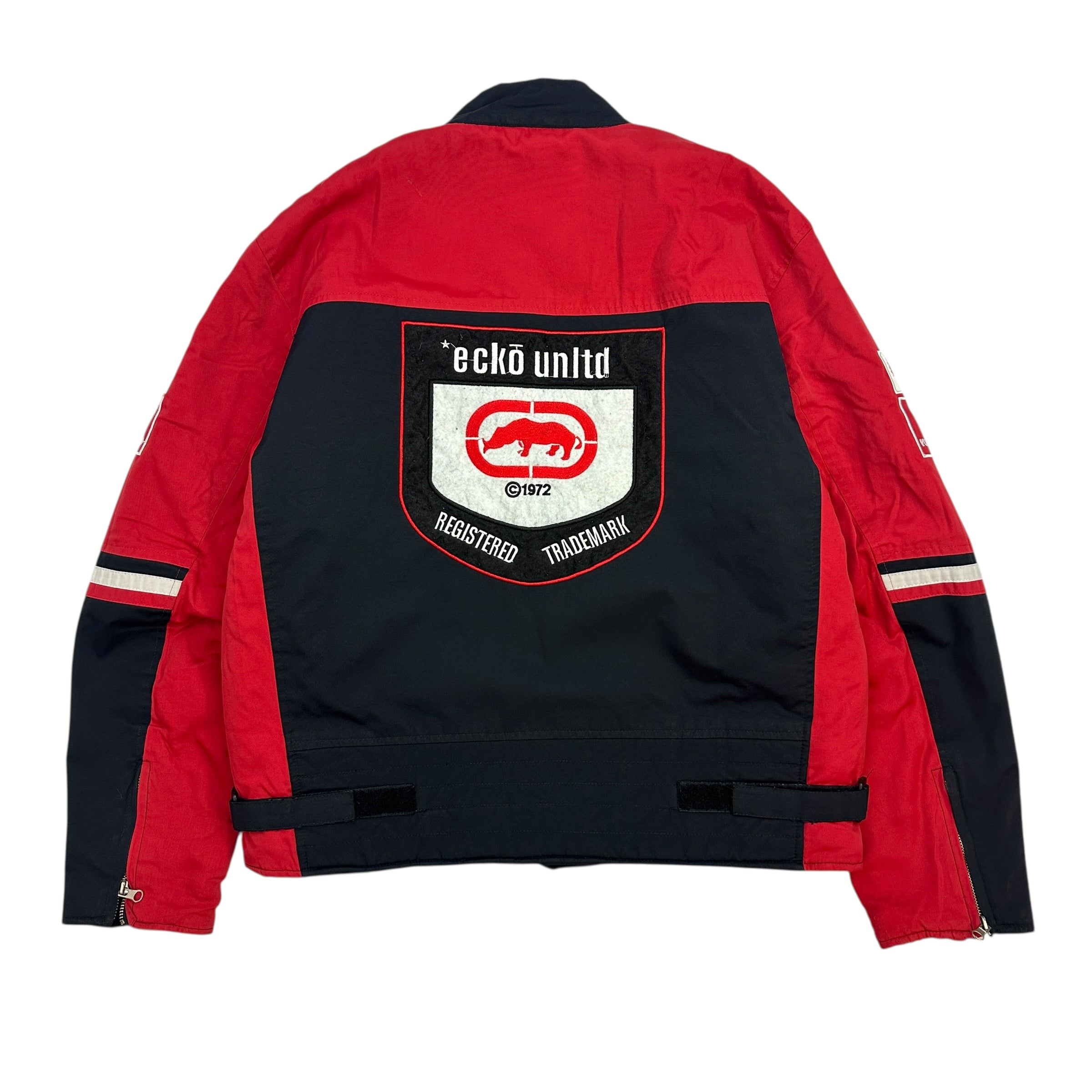 Ecko Unltd Marlboro/Shell Racing Jacket Red/Black