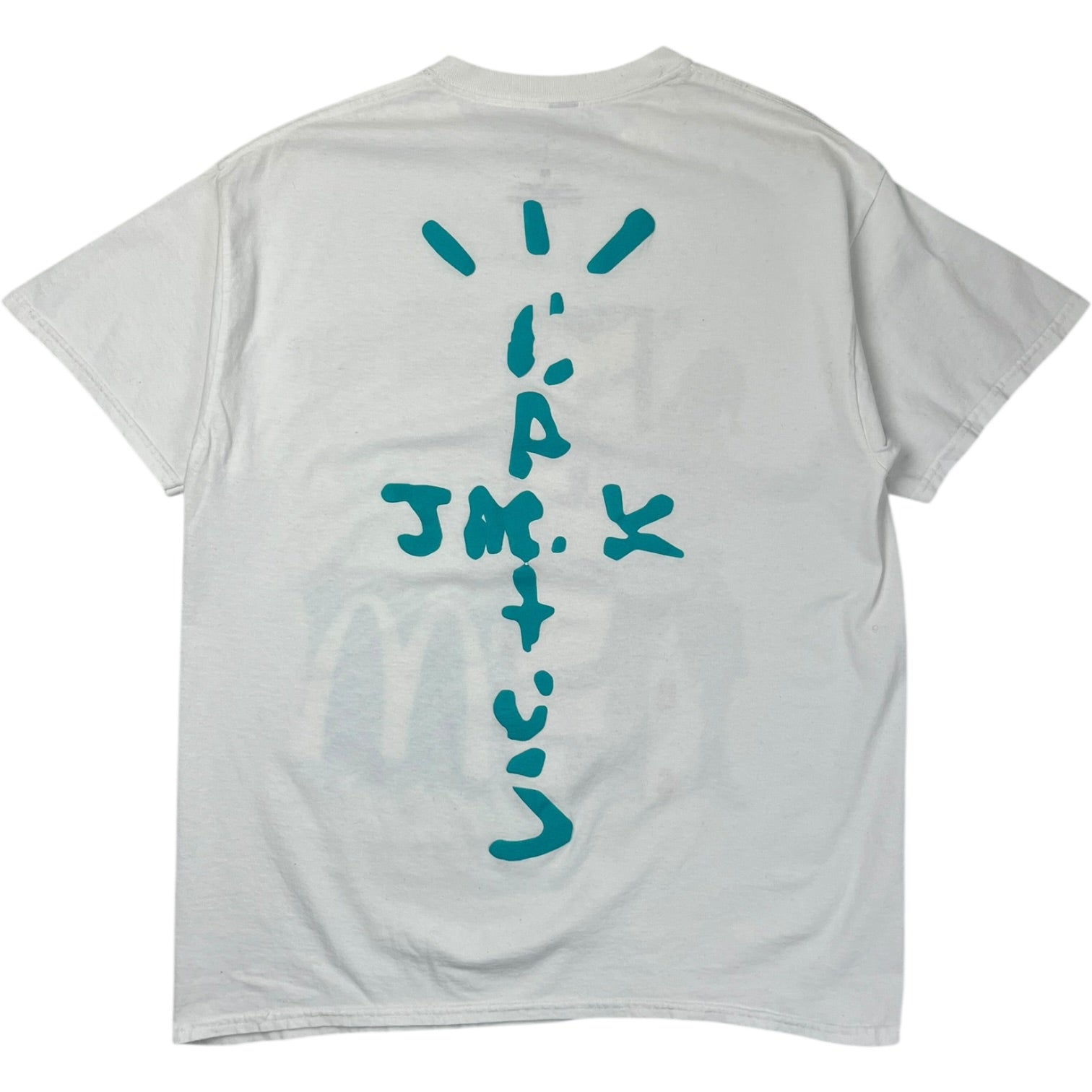 Travis Scott x McDonald's Jack Smile T-Shirt White