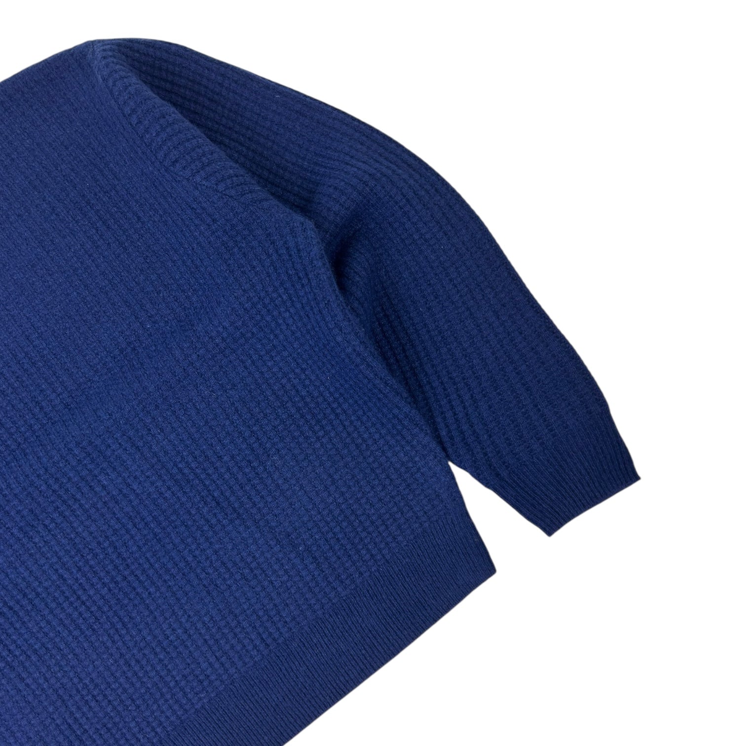 Stussy Waffle Cashmere Sweater Navy