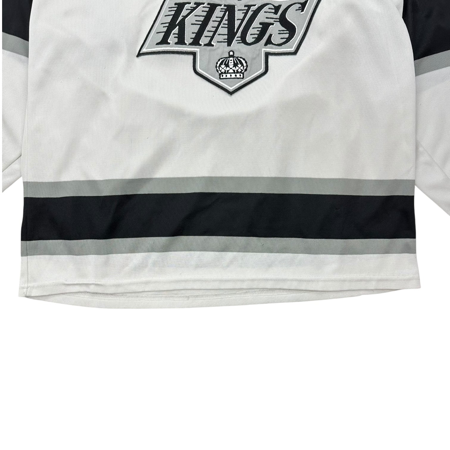 CCM Los Angeles sale Kings kids hockey Jersey Large Vintage