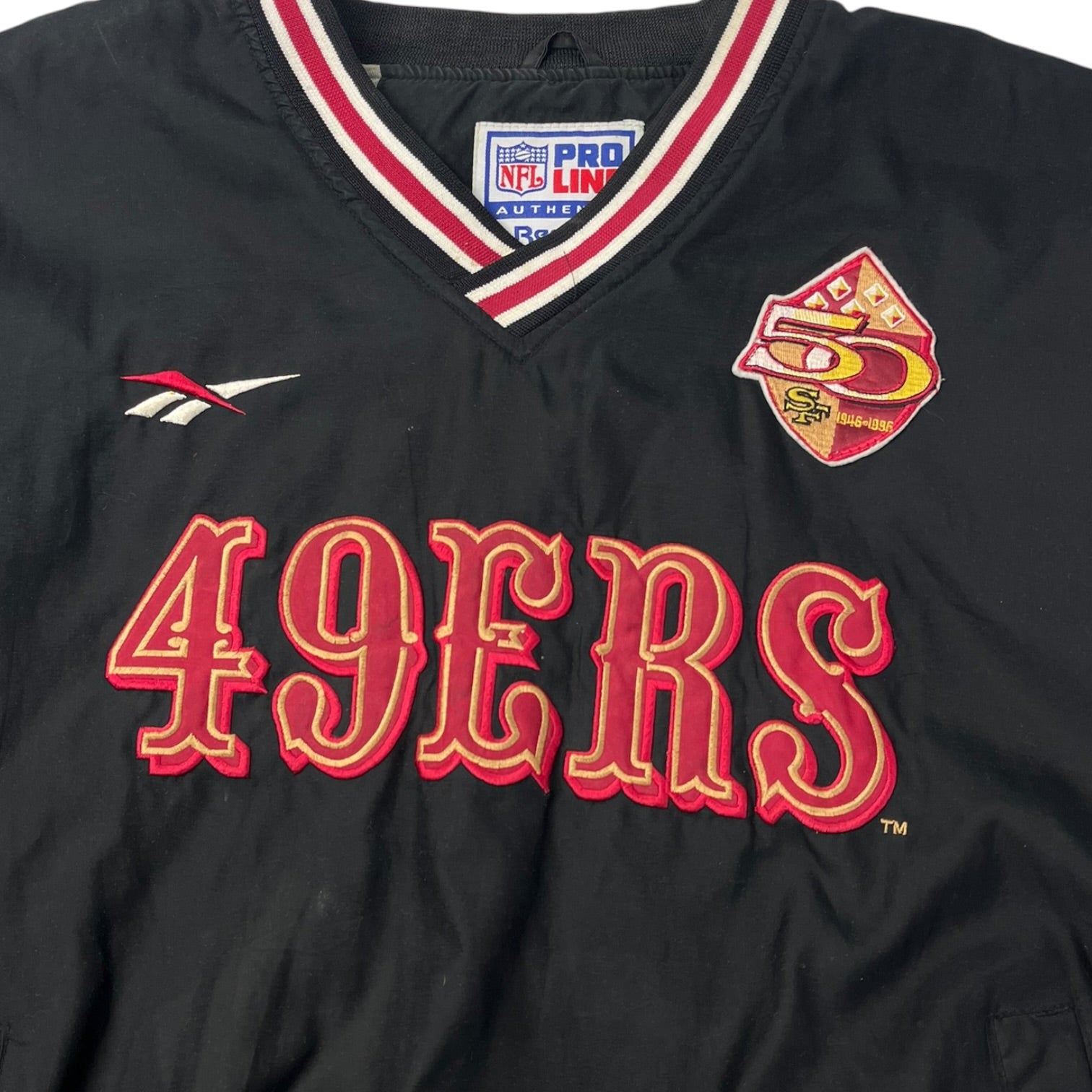 Vintage San Francisco 49ers Reebok Warm Up Jacket