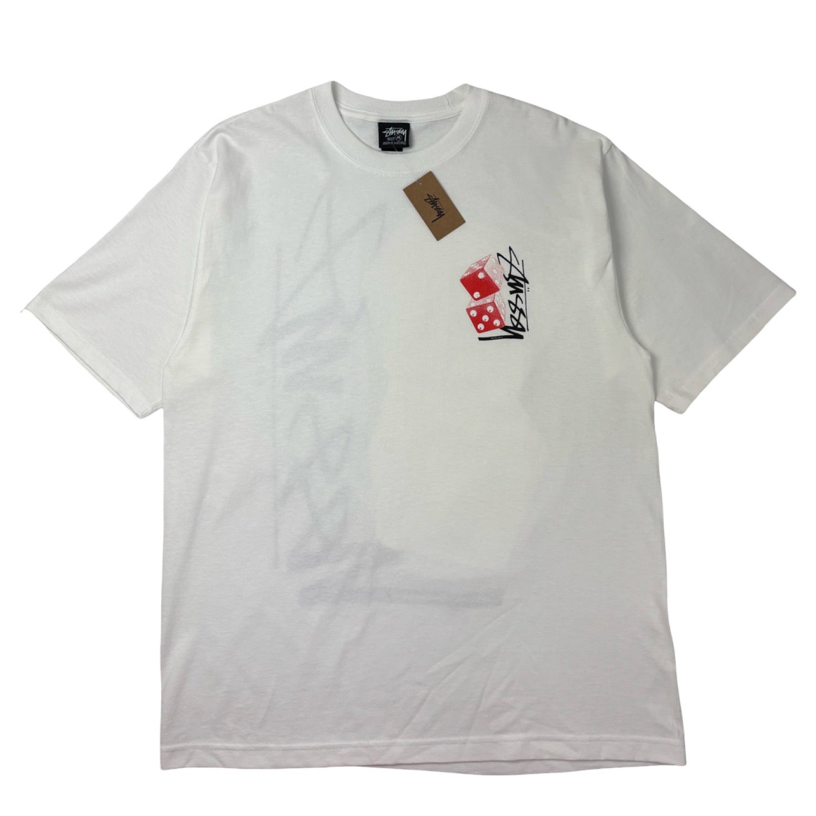 Stussy Tall Dice Tee White