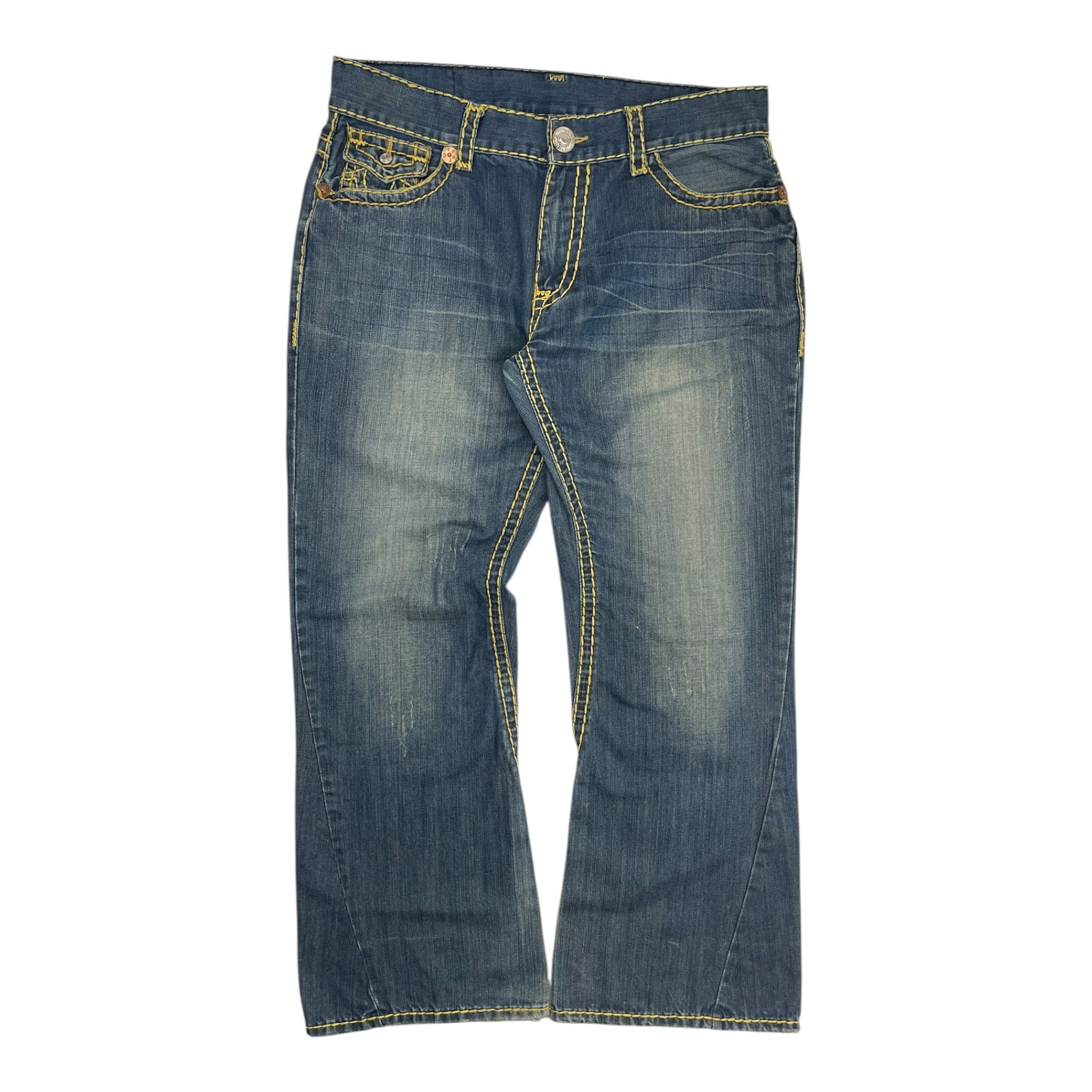 Vintage Y2K True Religion Joey Contrast Stitch Denim