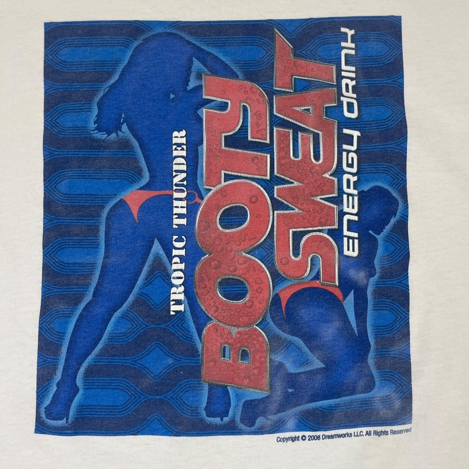 Vintage 2008 Tropic Thunder “Booty Sweat” T-Shirt White