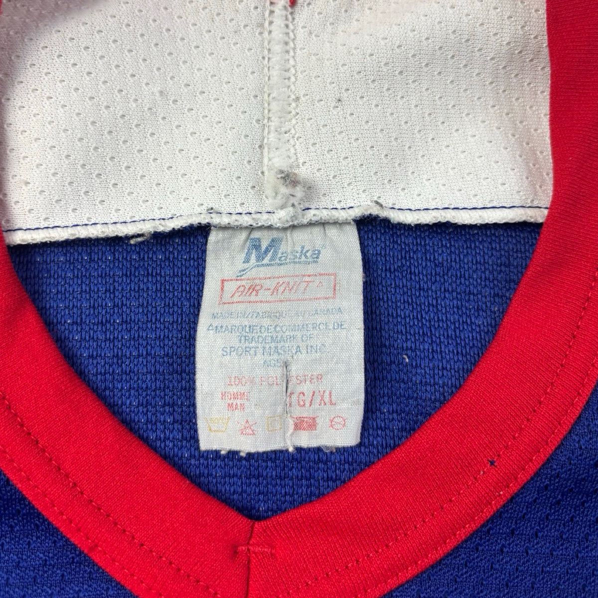 Vintage Maska Regina Pats WHL Away Jersey