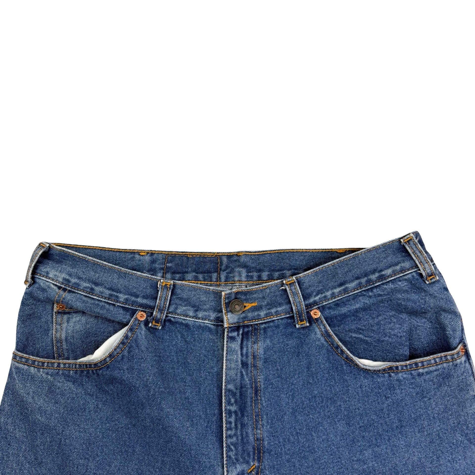 Vintage Levi’s Dark Wash Orange Tab Denim Jeans Blue