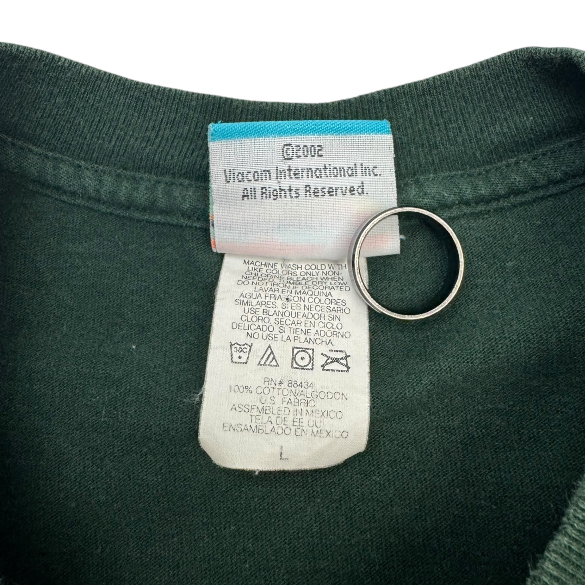 2002 SpongeBob Squarepants Holiday Promo T-Shirt