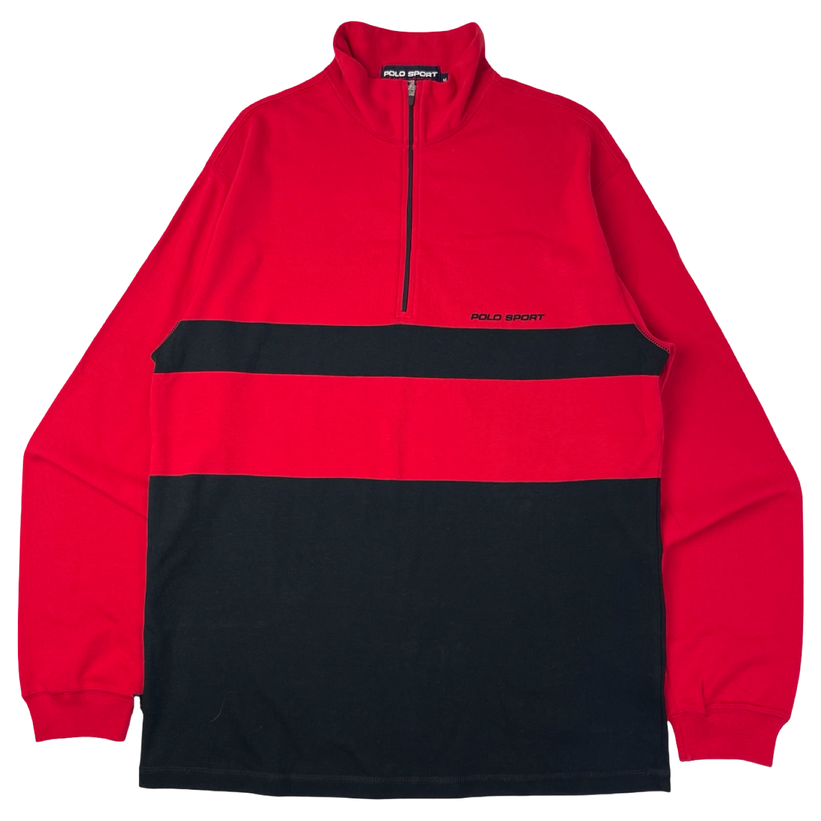 Polo Sport Ralph Lauren Quarter Zip Sweater Red/Black