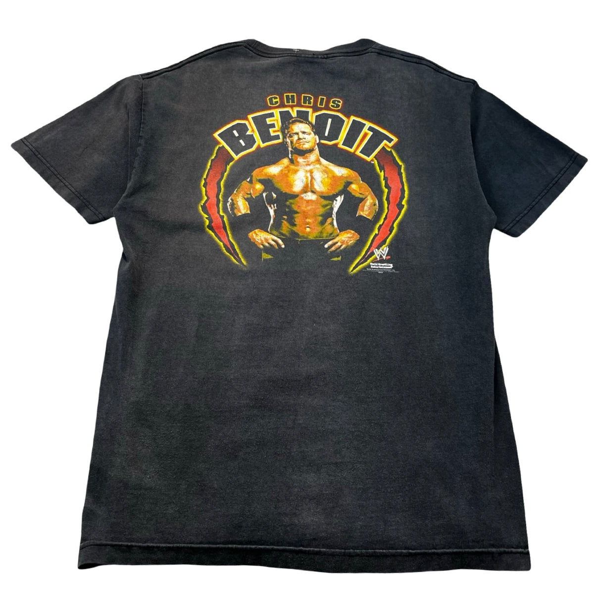 2004 WWE Chris Benoit crippler cross face T-shirt
