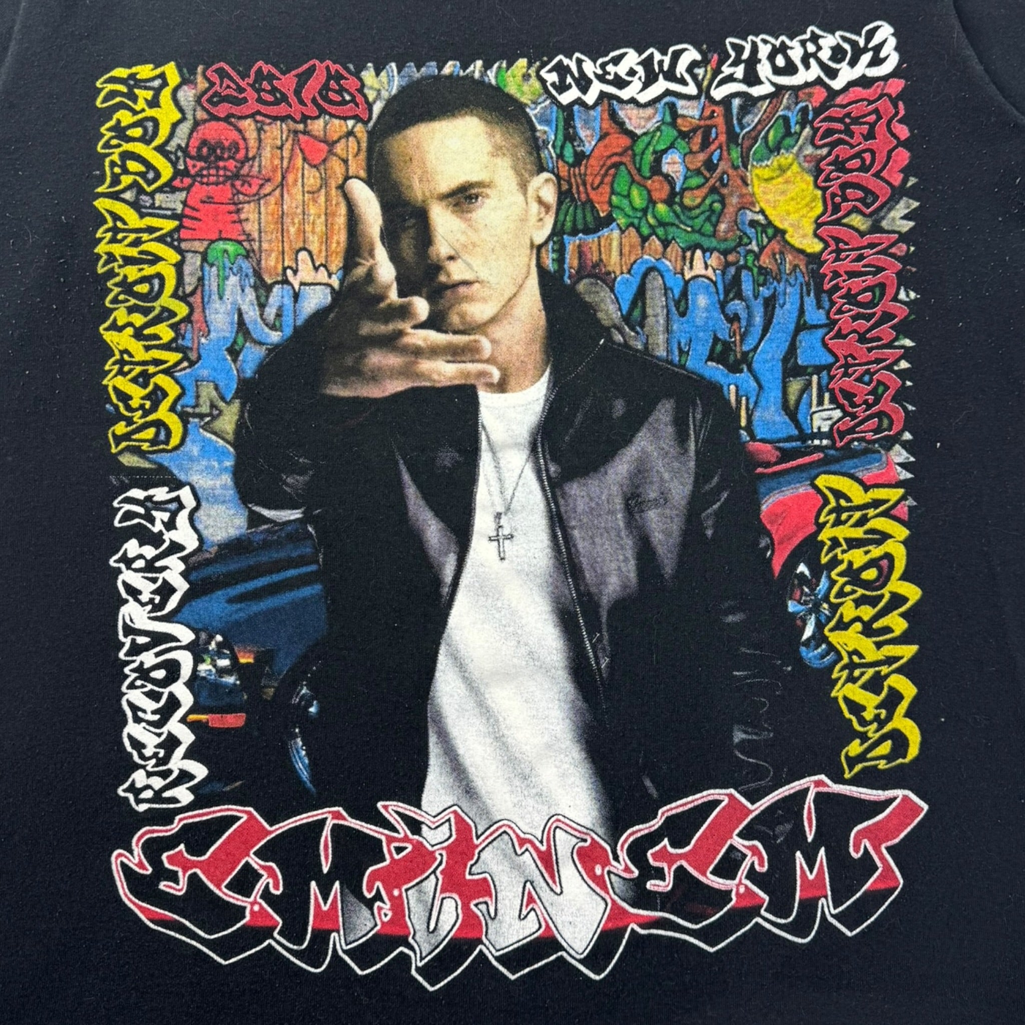 Vintage Eminem Jay-Z Recovery Tour Rap T-Shirt