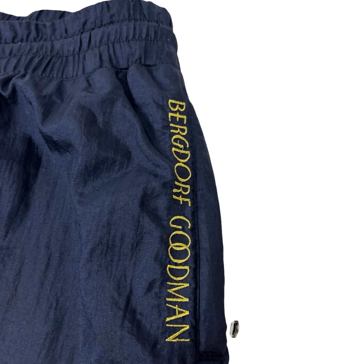 Kith x Bergdorf Goodman Nylon Track Pant Navy
