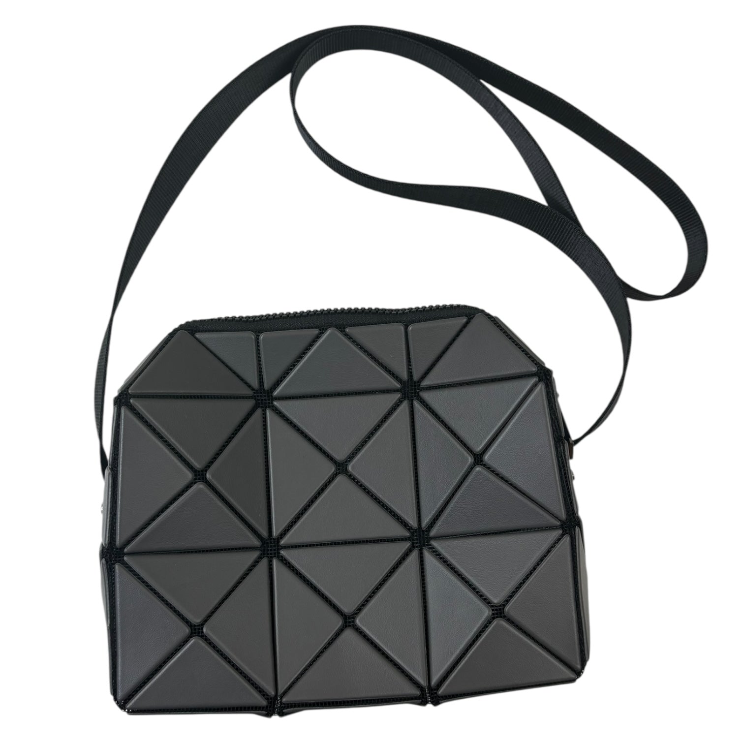 Bao Bao Issey Miyake Cuboid Shoulder Bag Charcoal Grey