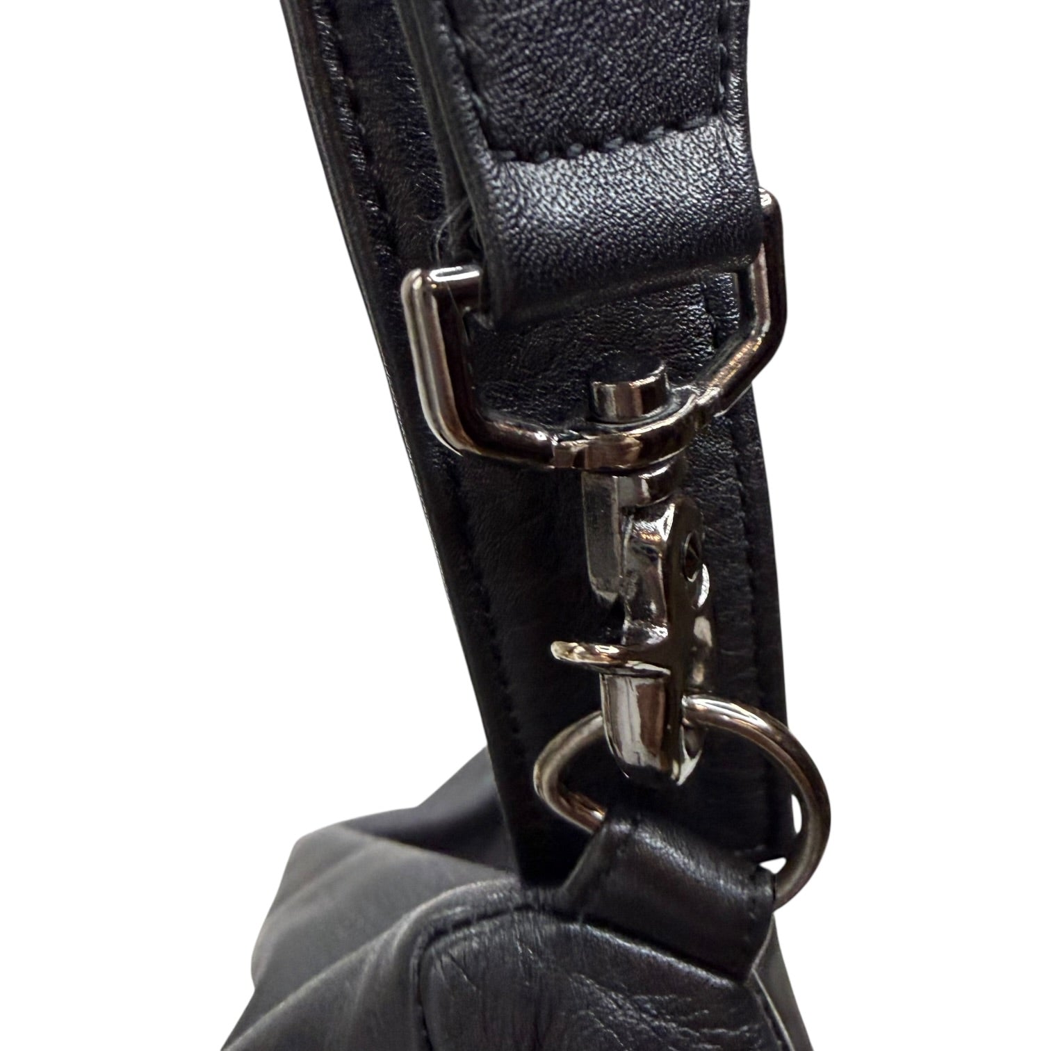 Yohji Yamamoto Discord Tuck Sling Bag Black