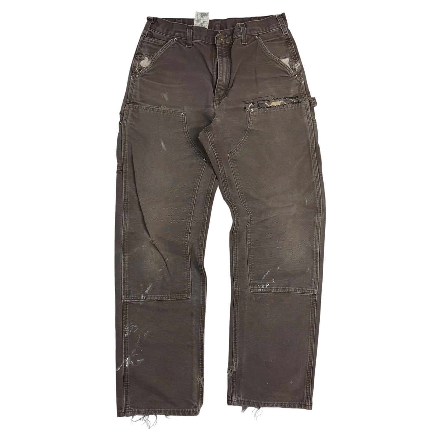 Vintage Carhartt Double Knee Pants Dark Brown