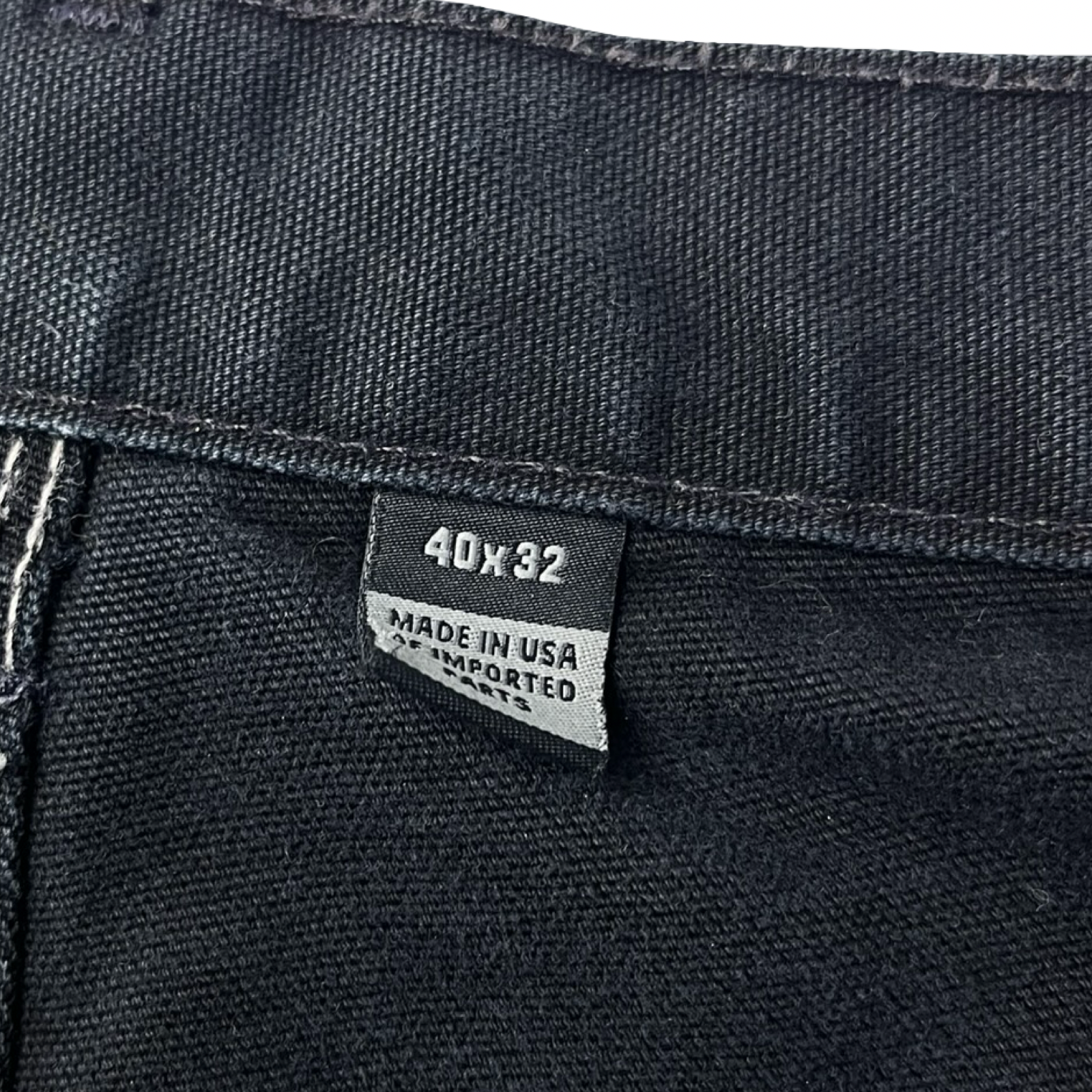 Vintage Carhartt Double Knee Carpenter Pant Black