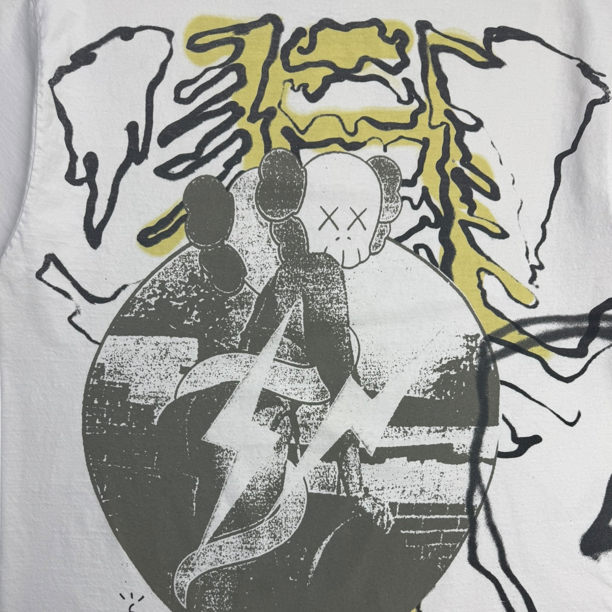 Travis Scott Cactus Jack x Kaws For Fragment Tee