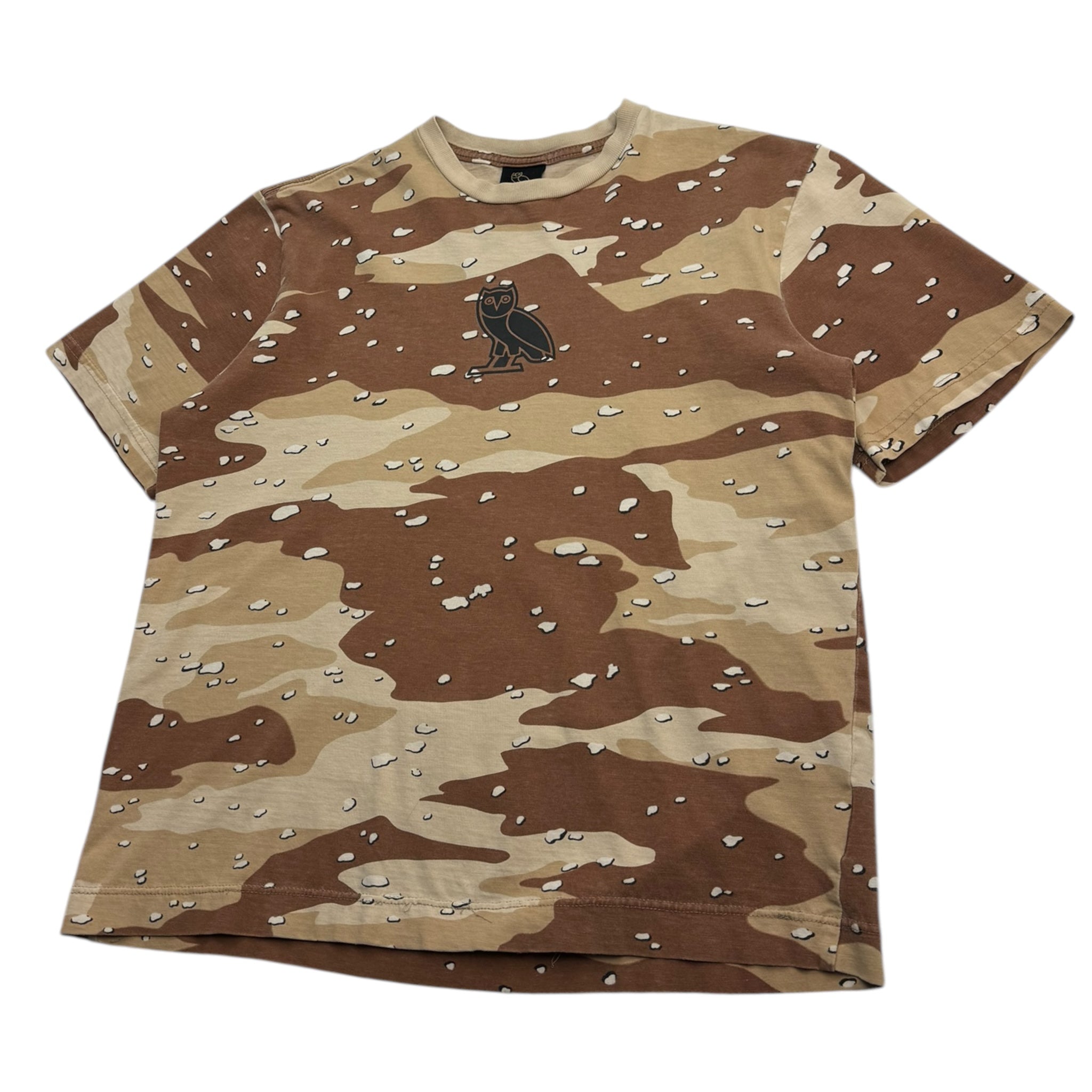 OVO Desert Camo Centre Logo Tee