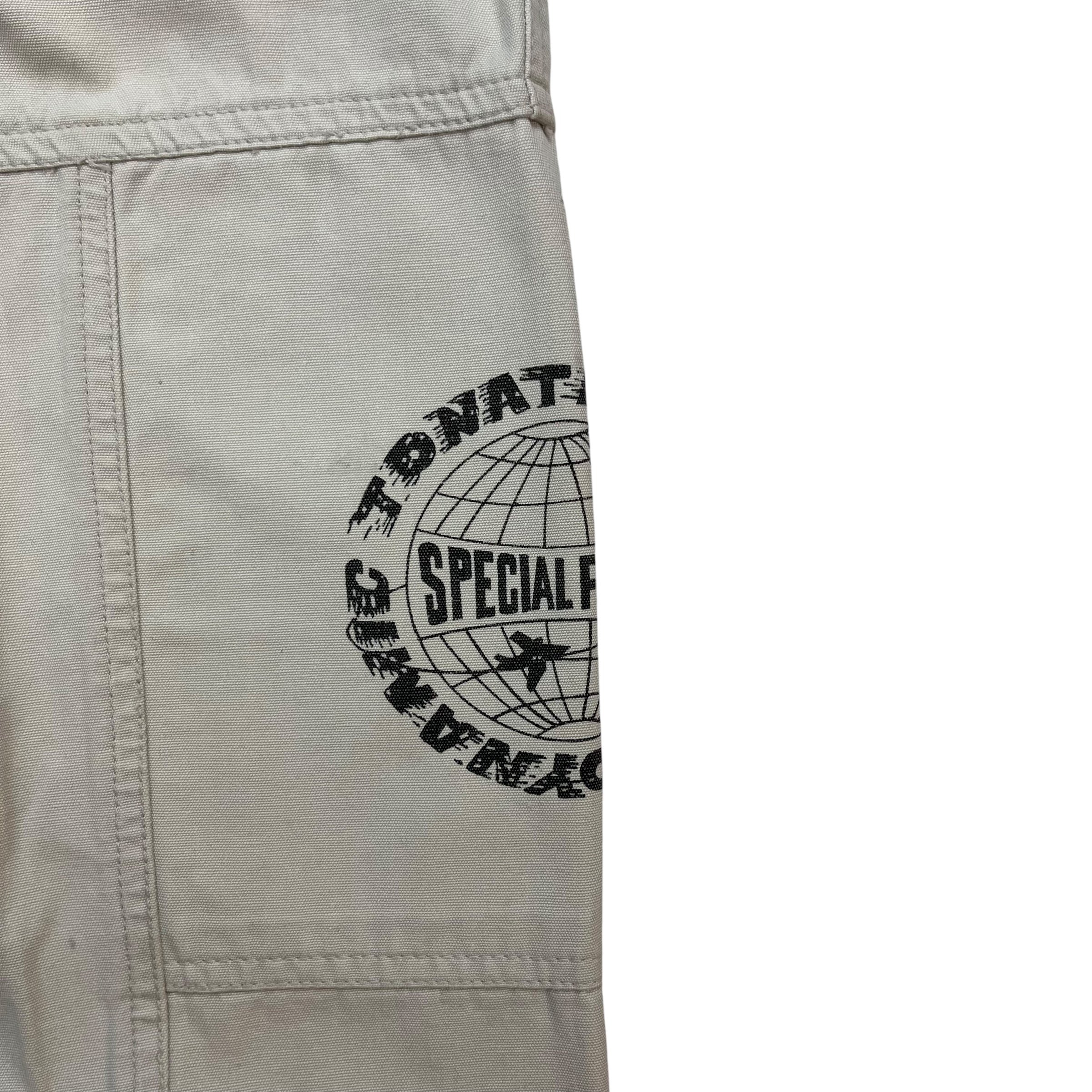 Vintage Jonathan G Cargo Pants White