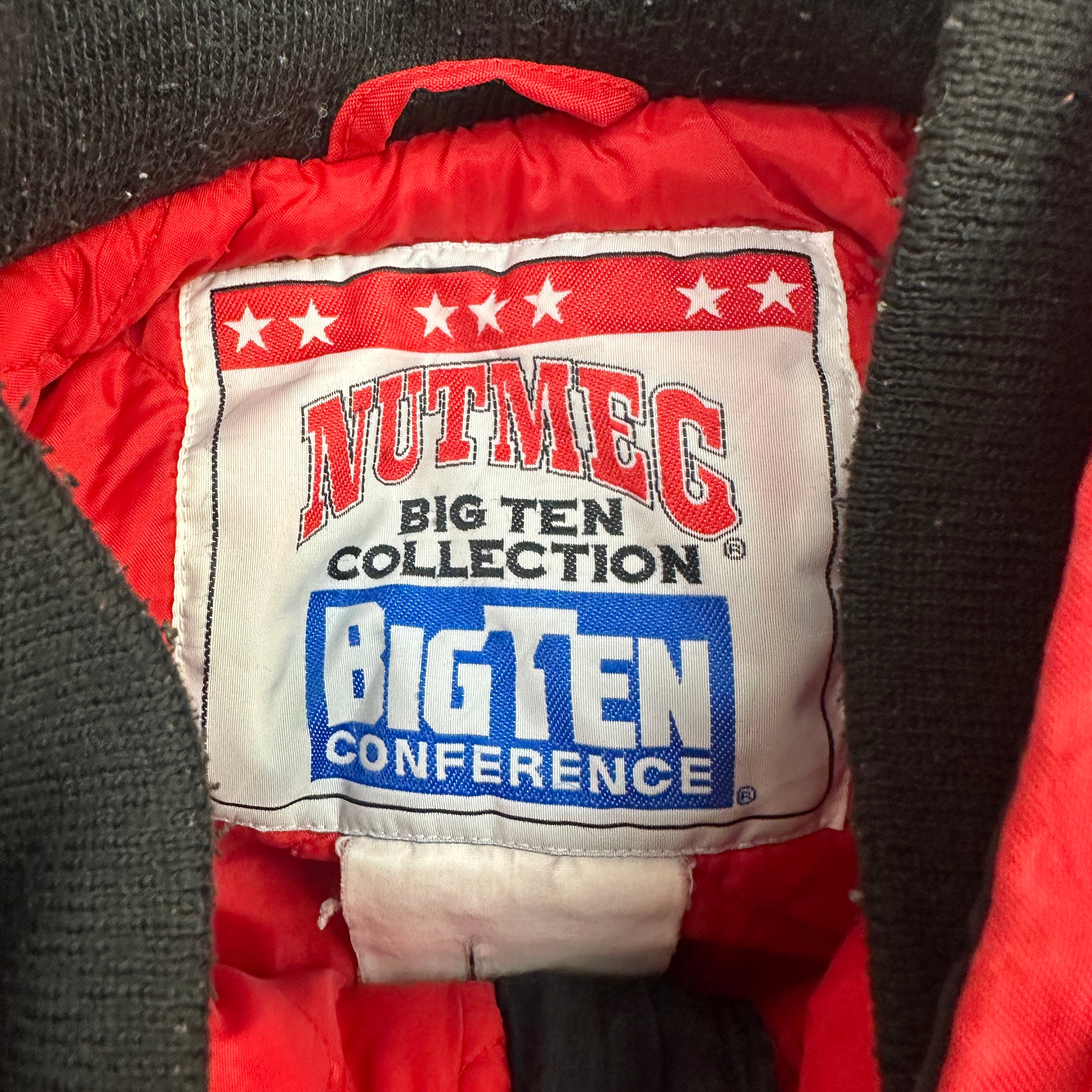 Vintage Nutmeg Wisconsin Badgers Jacket Red