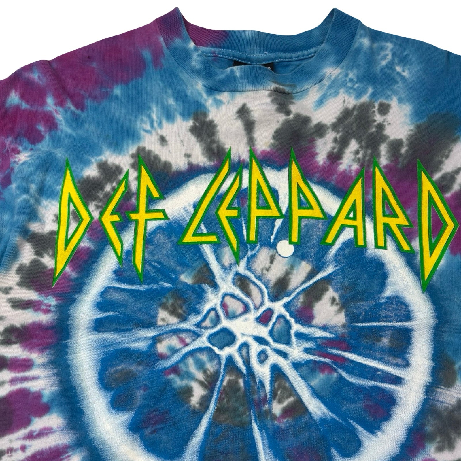 Vintage Def Leppard Adrenalize Tour Tye Dye T-Shirt
