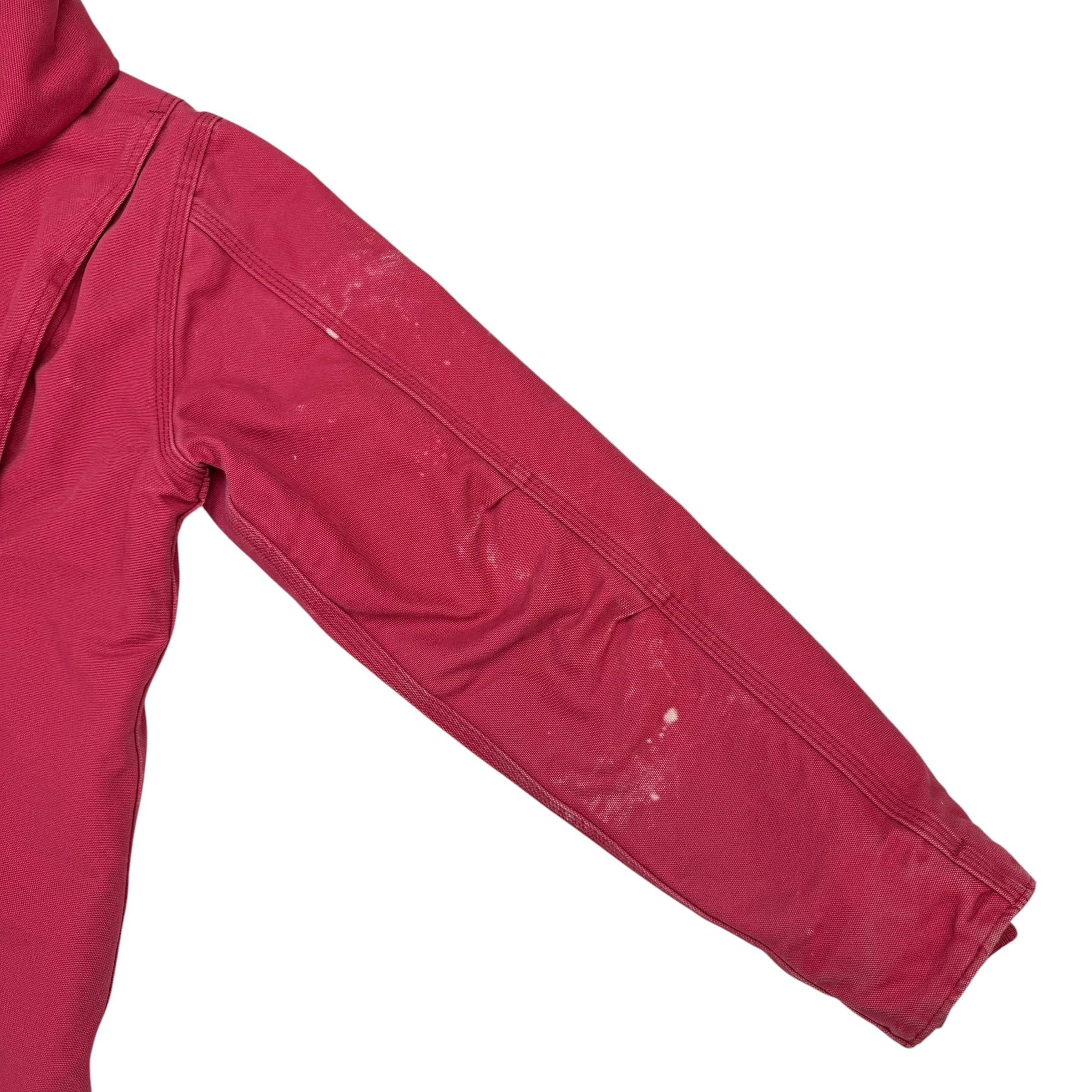 (W) Vintage Carhartt Sherpa Lined Active Jacket Tulip Pink