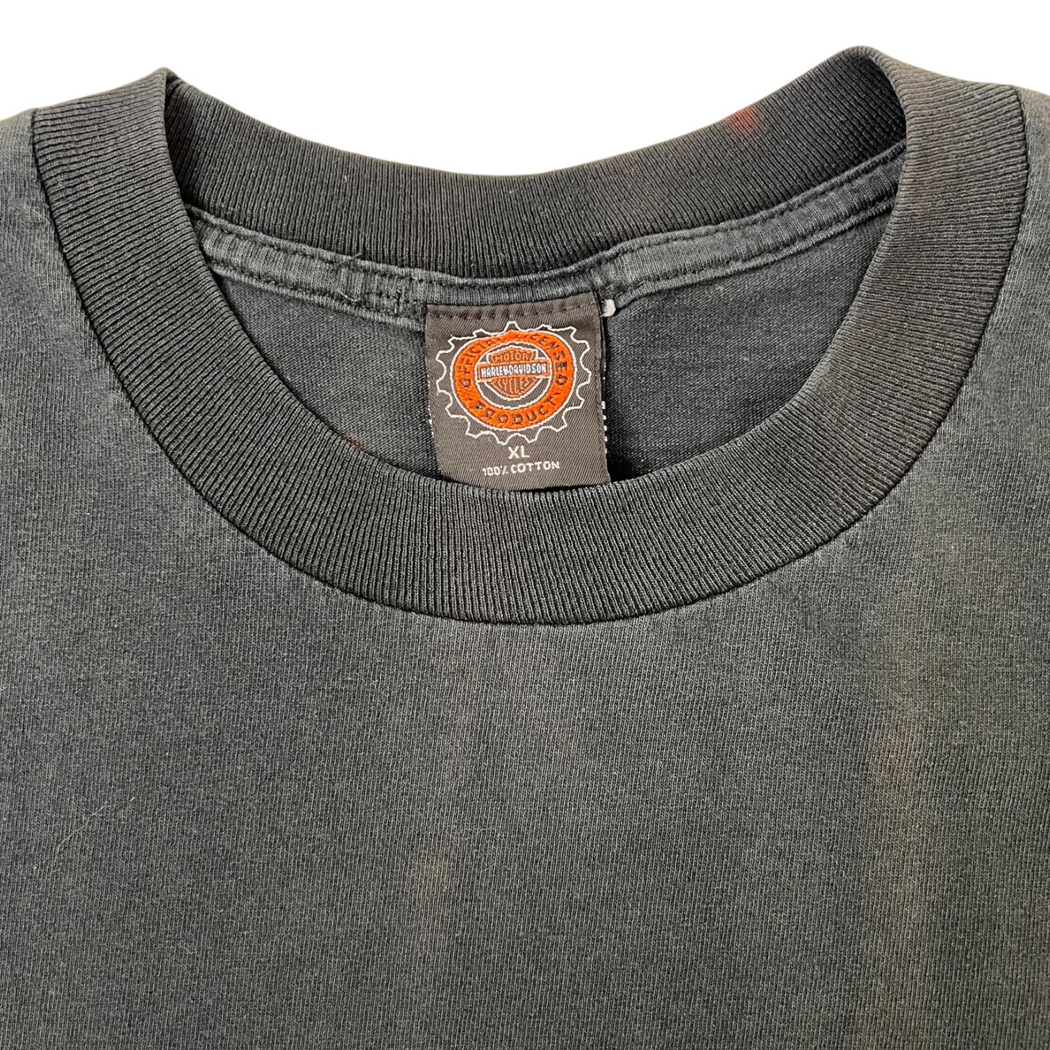 Vintage 1996 Harley Davidson Memorial T-Shirt Black