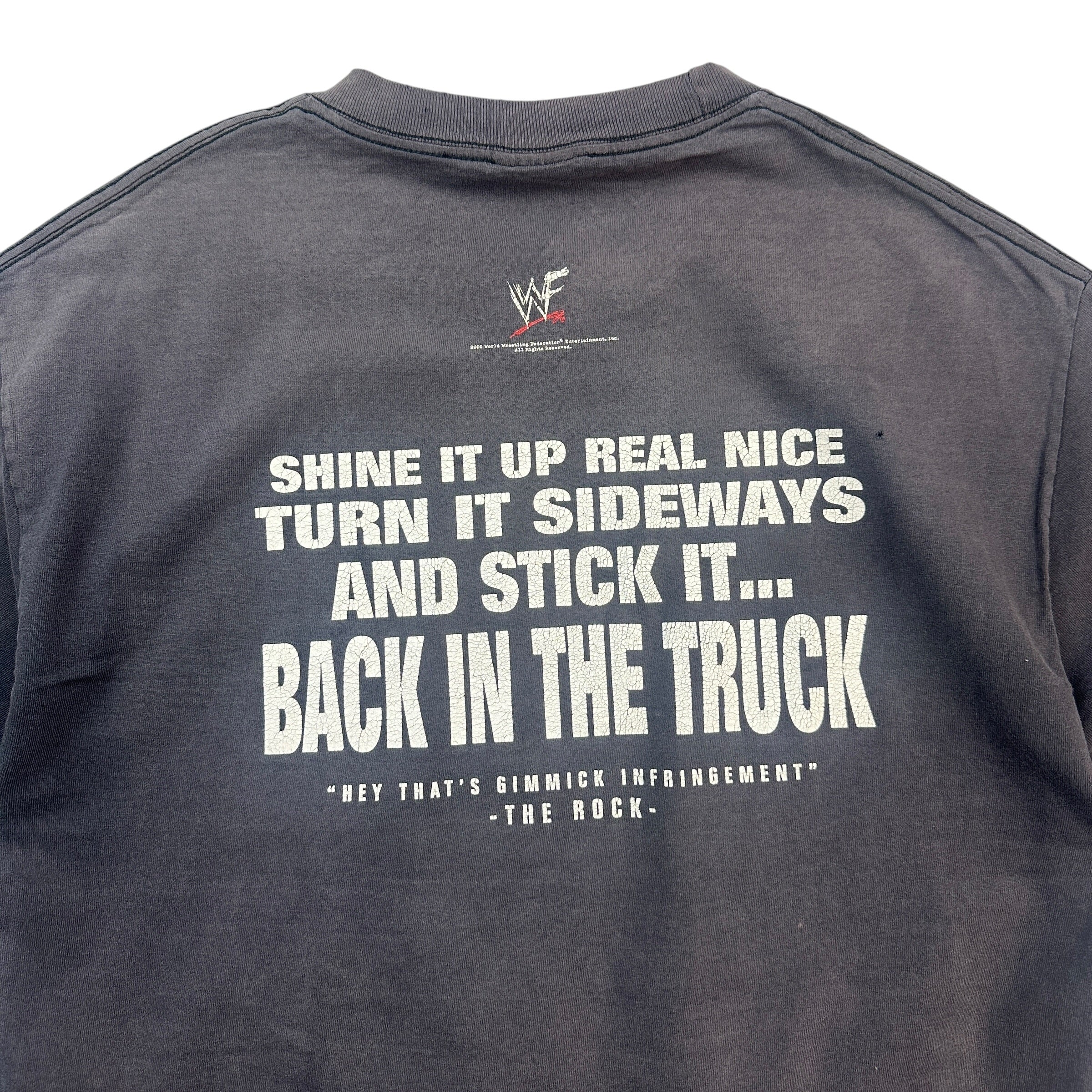 Vintage WWF Crew Backstage Tee Black