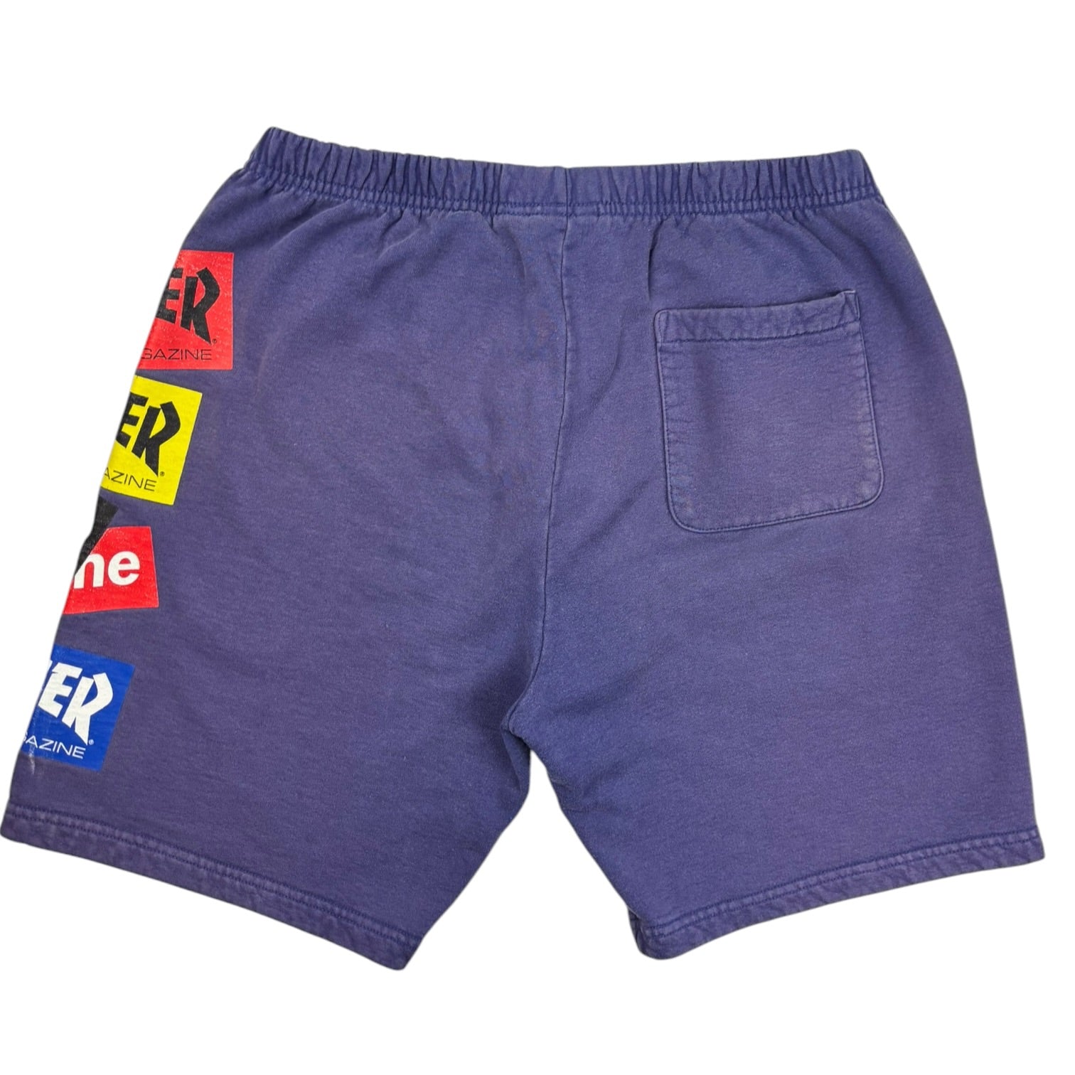 Supreme X Thrasher Fleece Shorts Purple