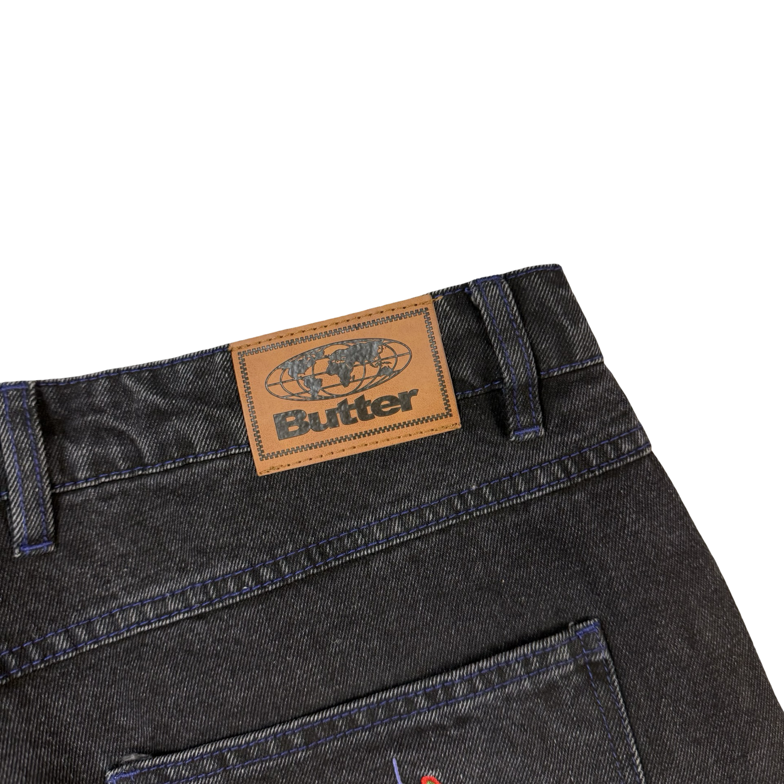 Butter Baggy Very Baggy Fit Denim Pants Black