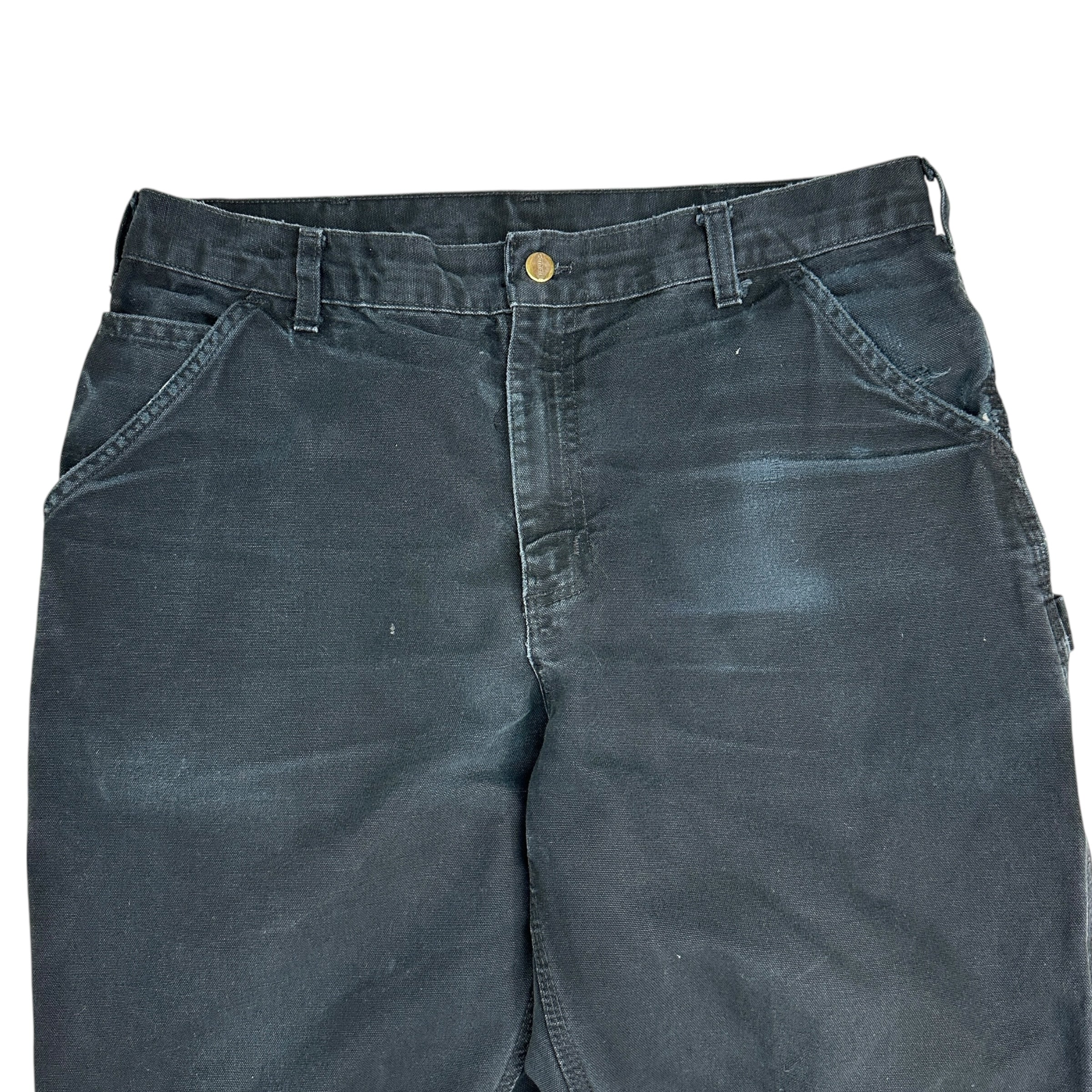 Vintage Carhartt Carpenter Pants Washed Black