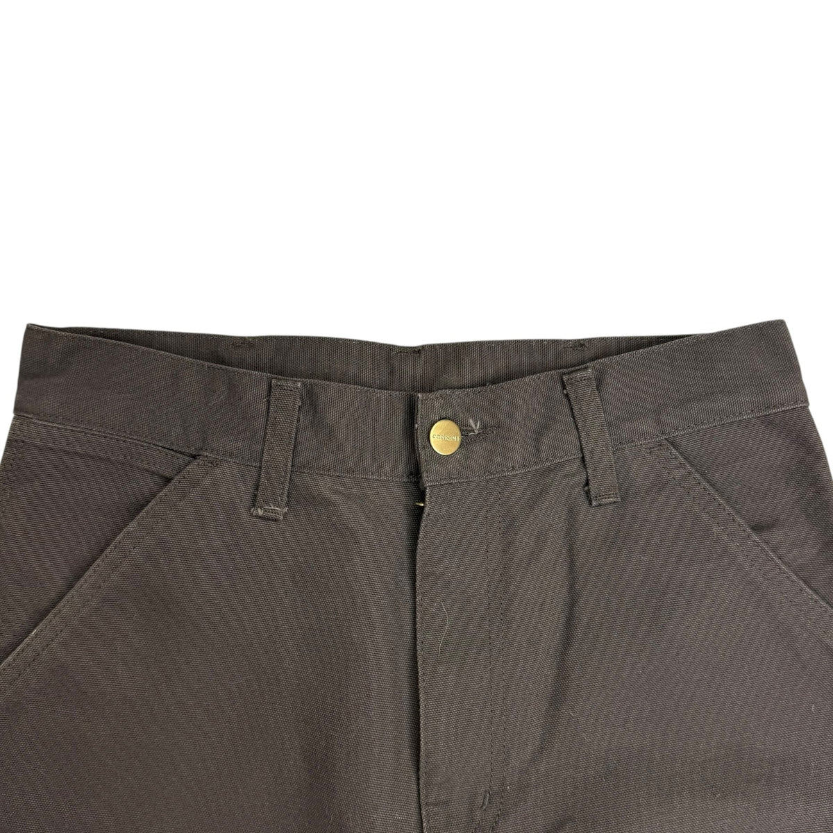 (W) Carhartt WIP Double Knee Pants Brown
