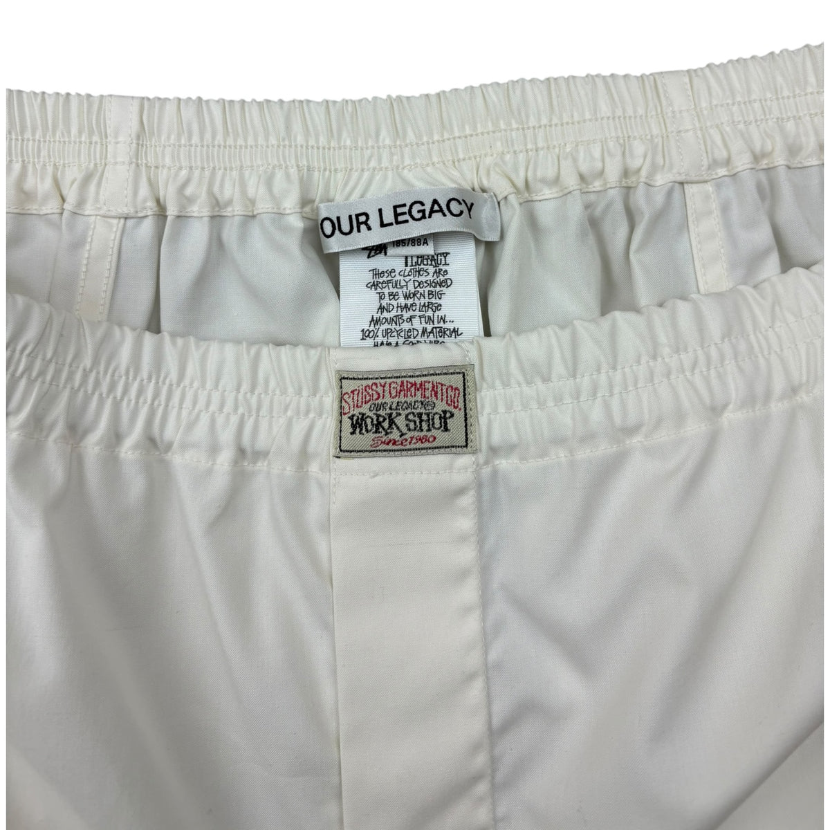 Stussy x Our Legacy Boxer Short White