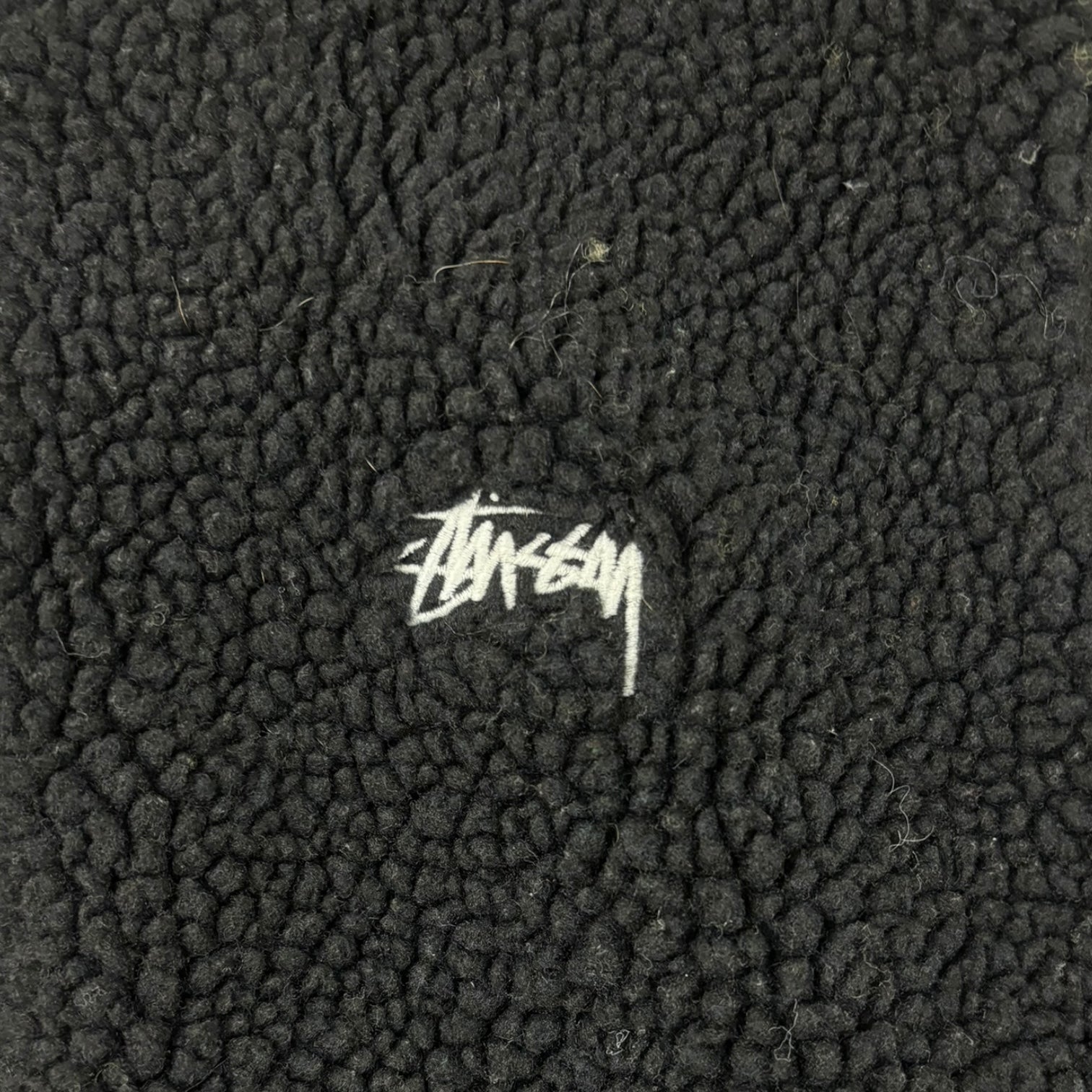 Stussy Sherpa Vest Black