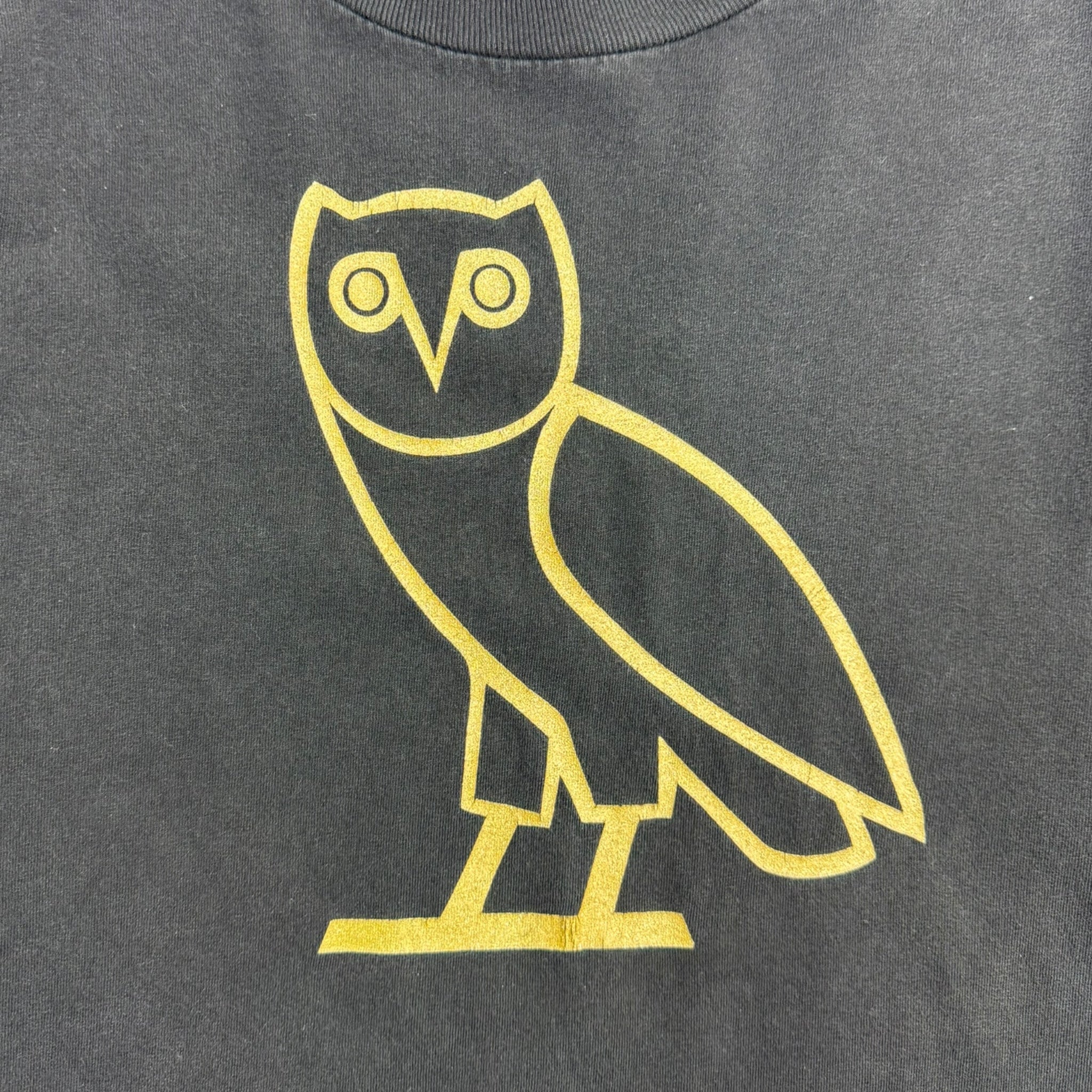 OVO Big Owl Long Sleeve T-Shirt Black